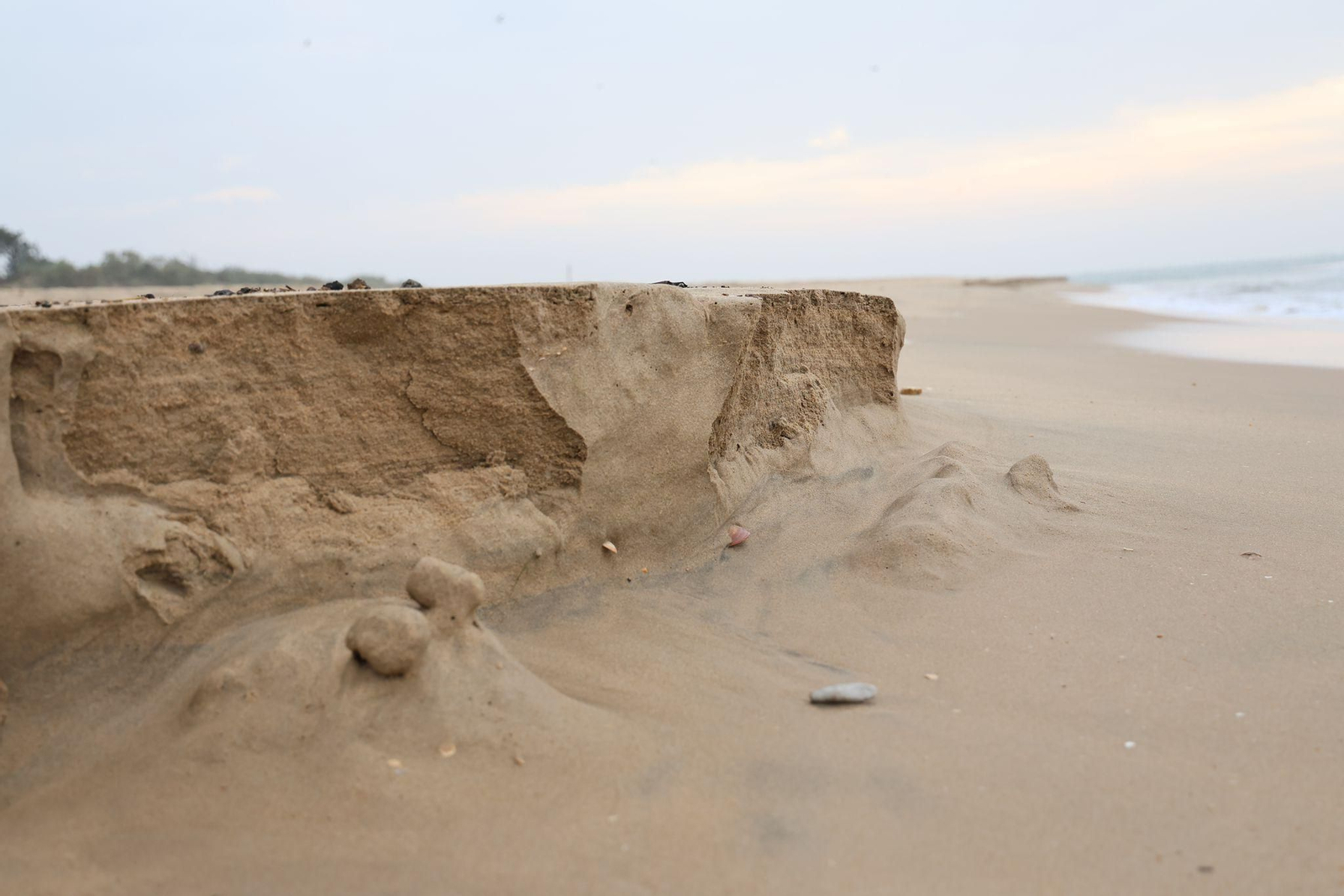 Escenarios de la provincia de Huelva en el segundo día de la borrasca Garoé Escenarios de la provincia de Huelva en el segundo día de la borrasca Garoé