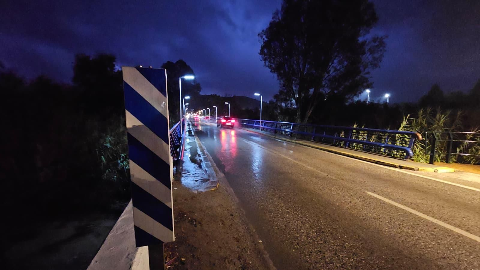 Una carretera del Campo de Gibraltar.
