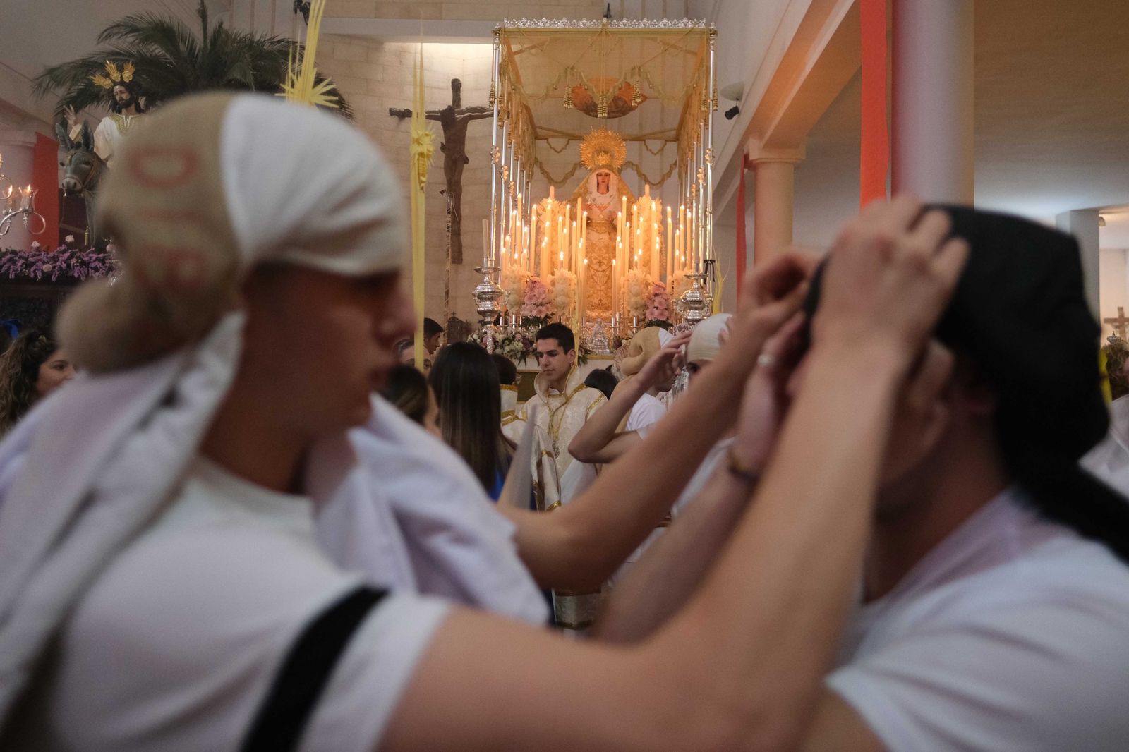 Salida de la Pollinica de Ronda, en fotos.