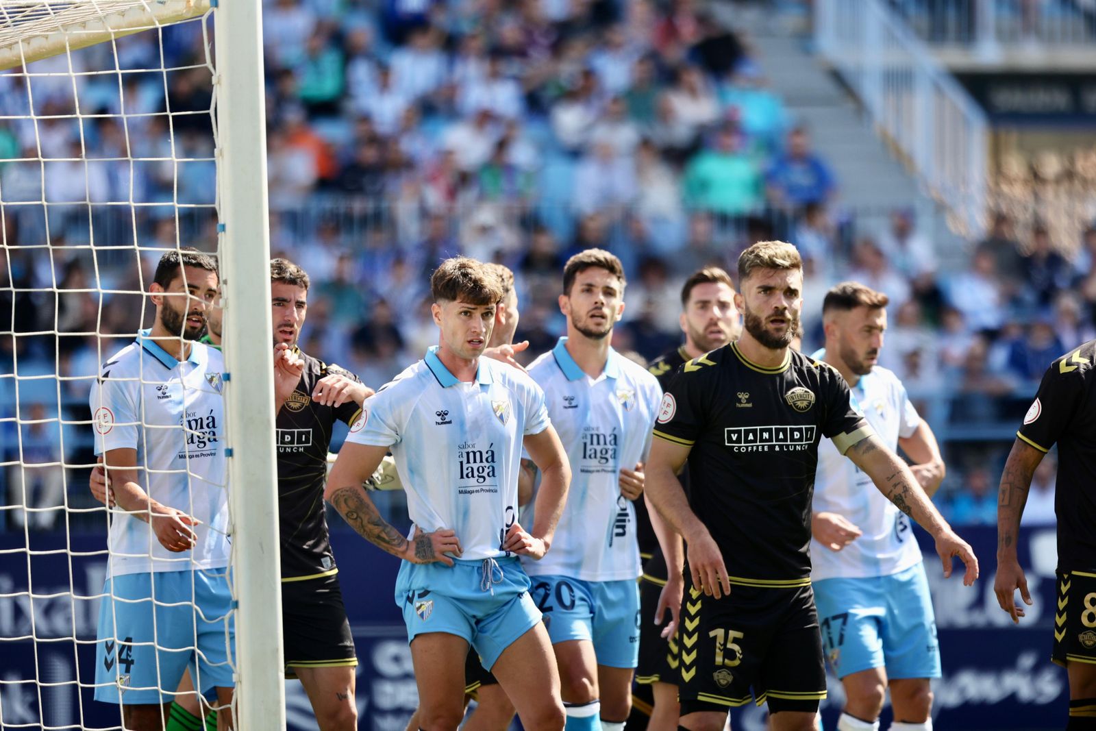 El Málaga CF - Intercity, en fotos