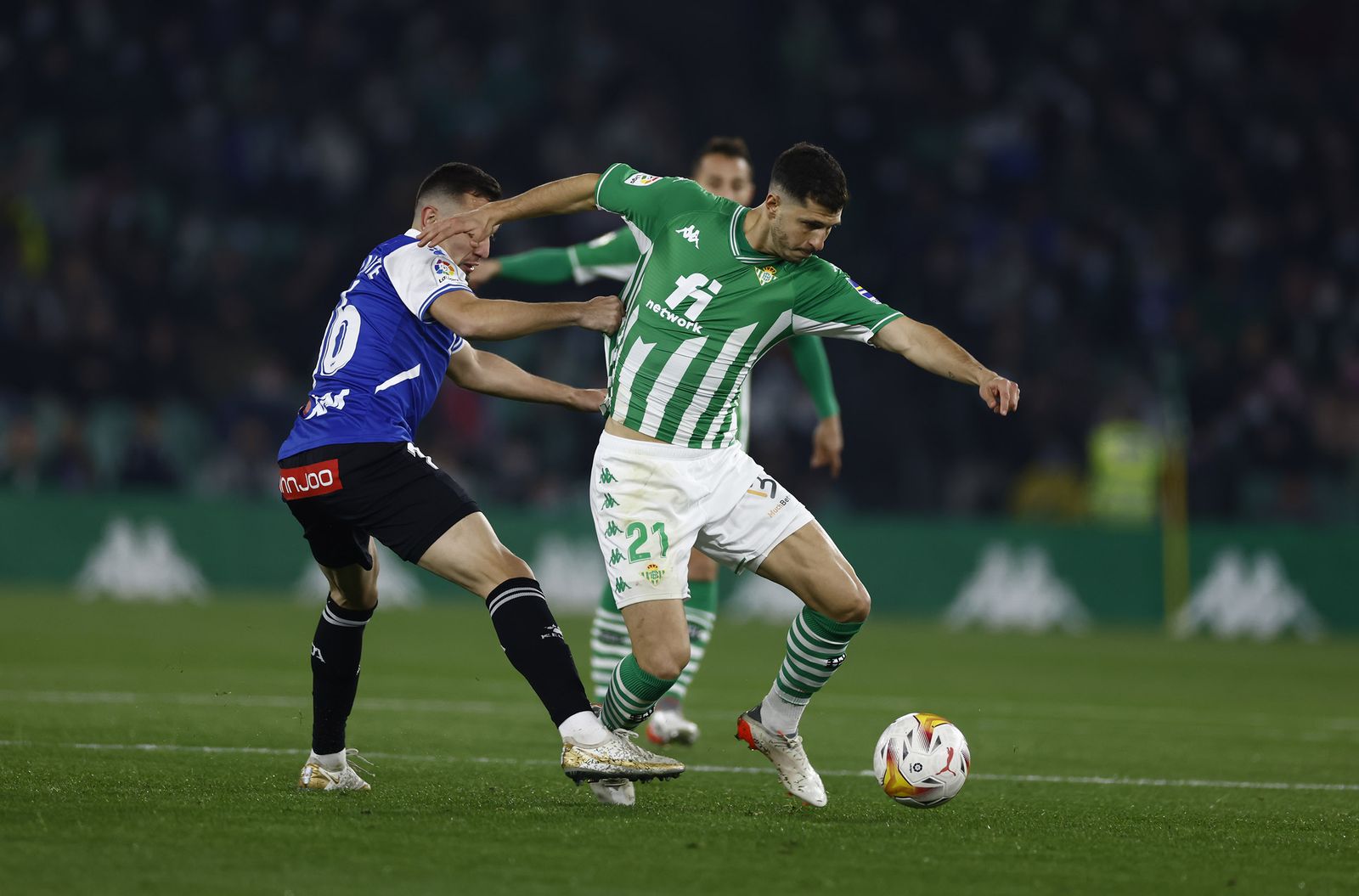 Imagen de un encuentro entre Betis y Alavés de la temporada 21/22.