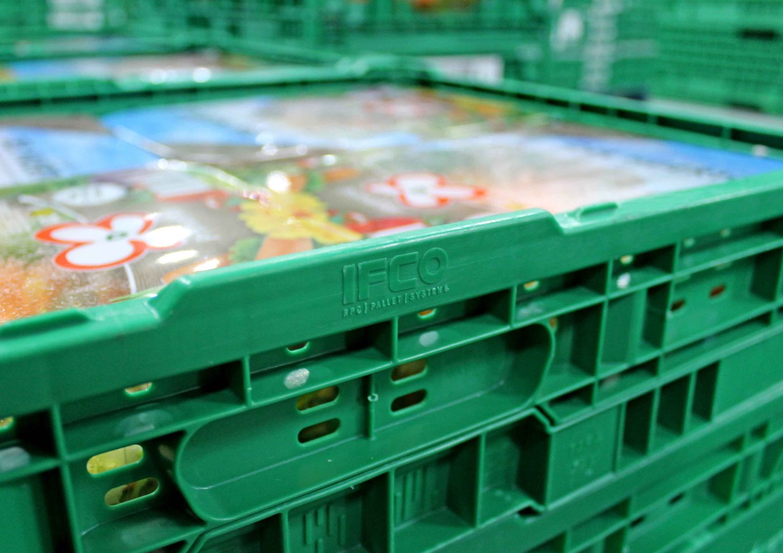 Gracias al uso de los  ERT de IFCO,  “Envases Reutilizables de Transporte”,  Primaflor ha protegido activamente el medio ambiente.