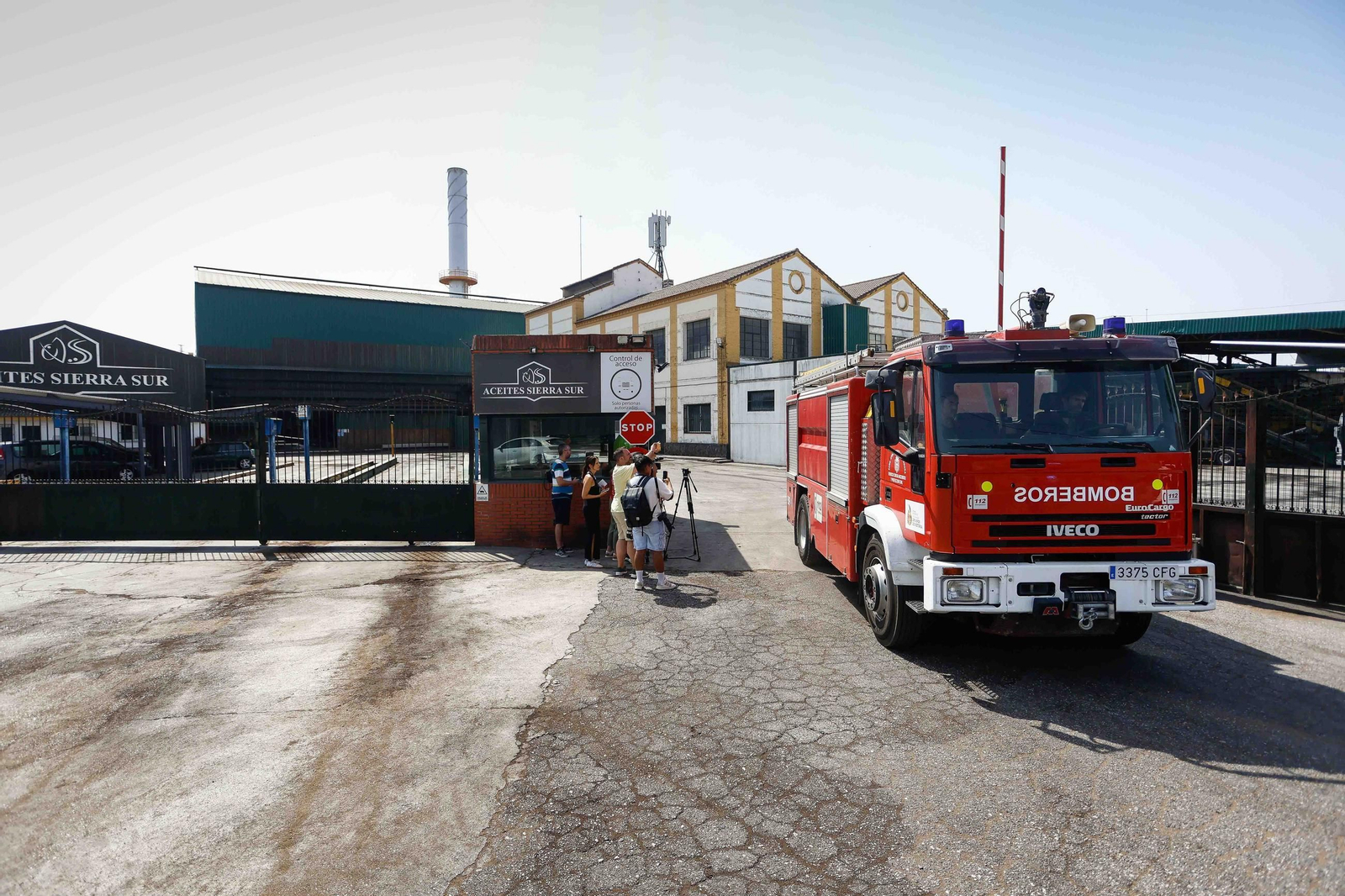 Lugar en el que se prudjo el incendio.