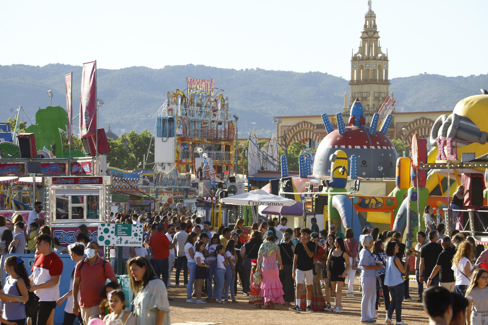 Feria de Córdoba: El día de los niños en El Arenal, en imágenes