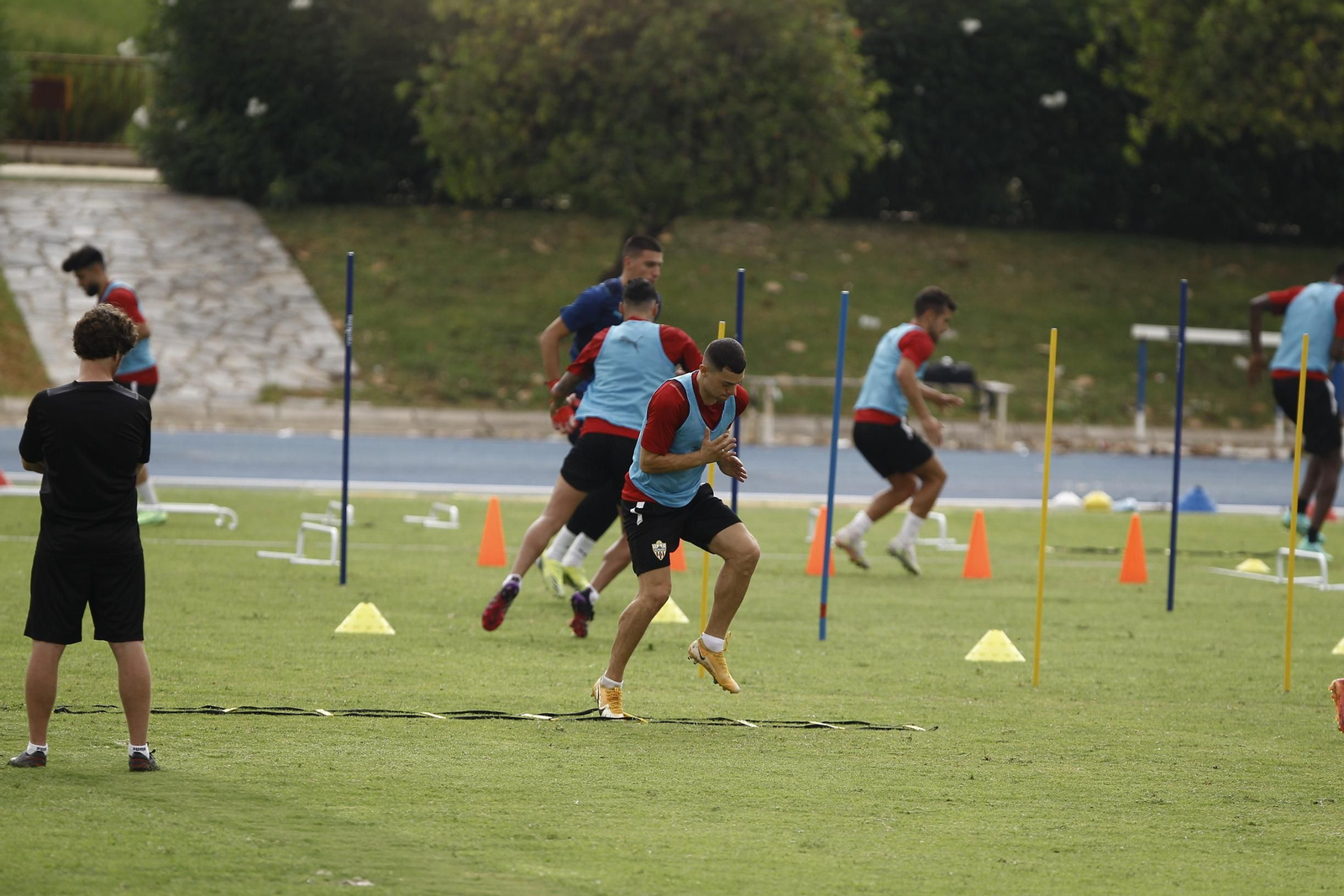 Fotogalería entrenamiento U.D. Almería