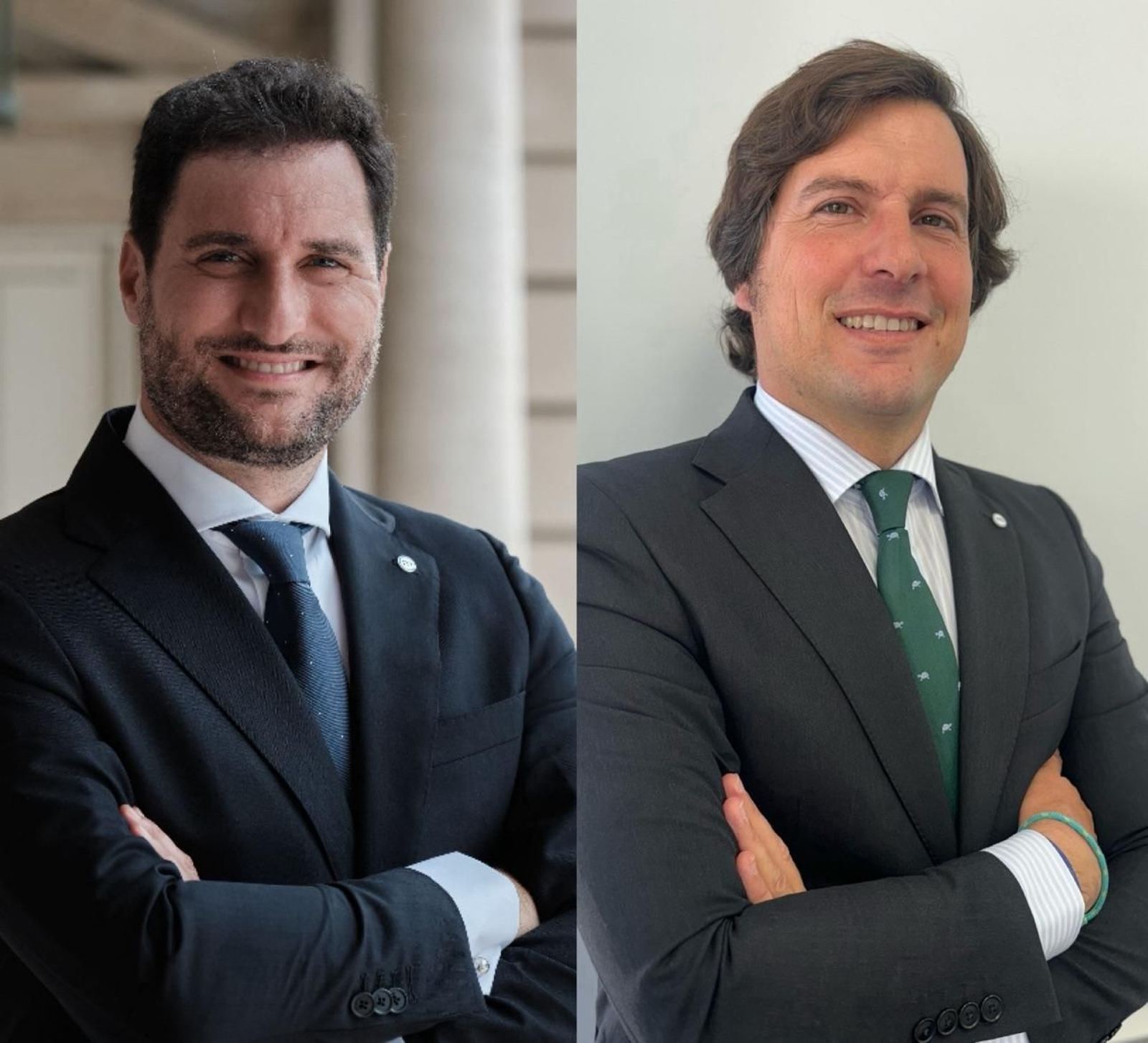 Pablo Lora y Bosco Muñoz, Family Bankers de Banco Mediolanum.