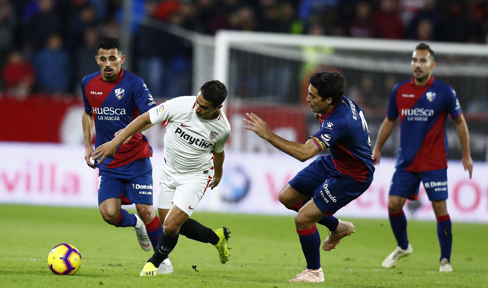 El Sevilla-Huesca, en imágenes