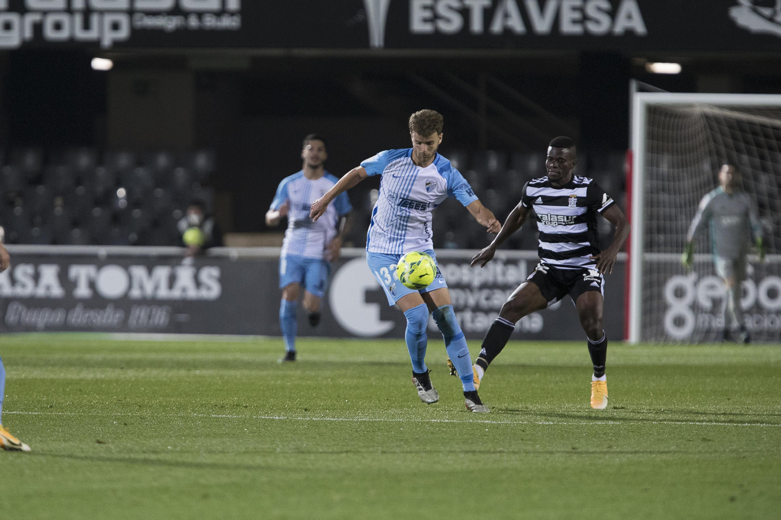 El Cartagena-Málaga CF, en fotos