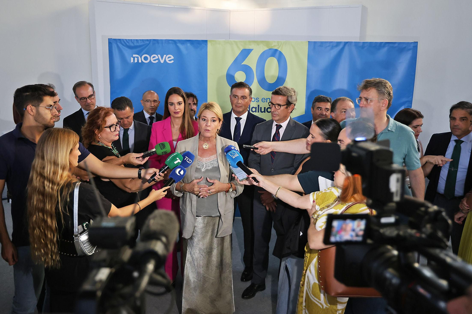 Imágenes de la celebración del 60 aniversario de Moeve en Andalucía