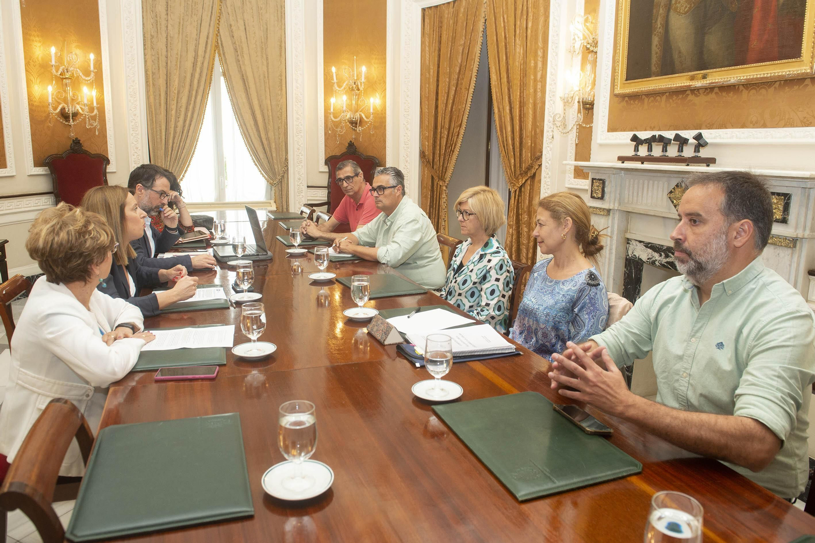 La primera reunión de coordinación para la Agenda Urbana Sostenible de la Costa Noroeste, este miércoles en la Diputación de Cádiz.