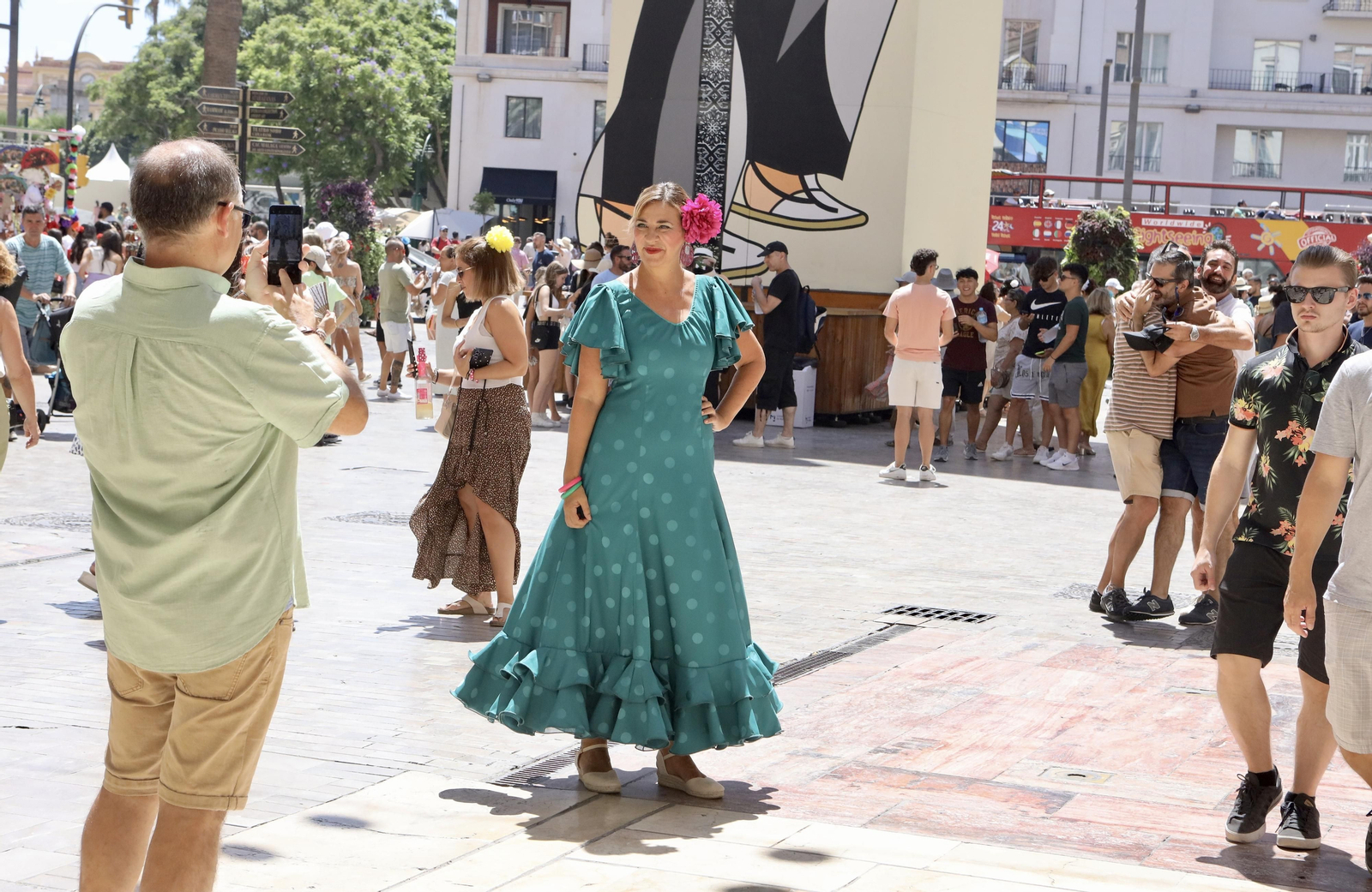 El último día de la Feria de Málaga, en imágenes