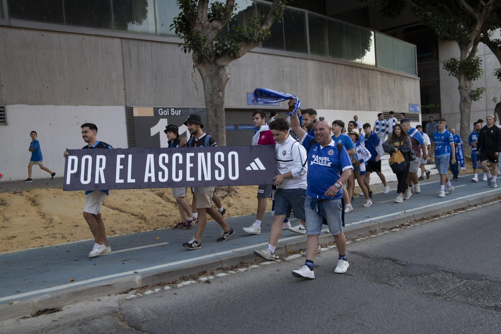 Así ha recibido la afición del Xerez DFC al equipo tras el ascenso