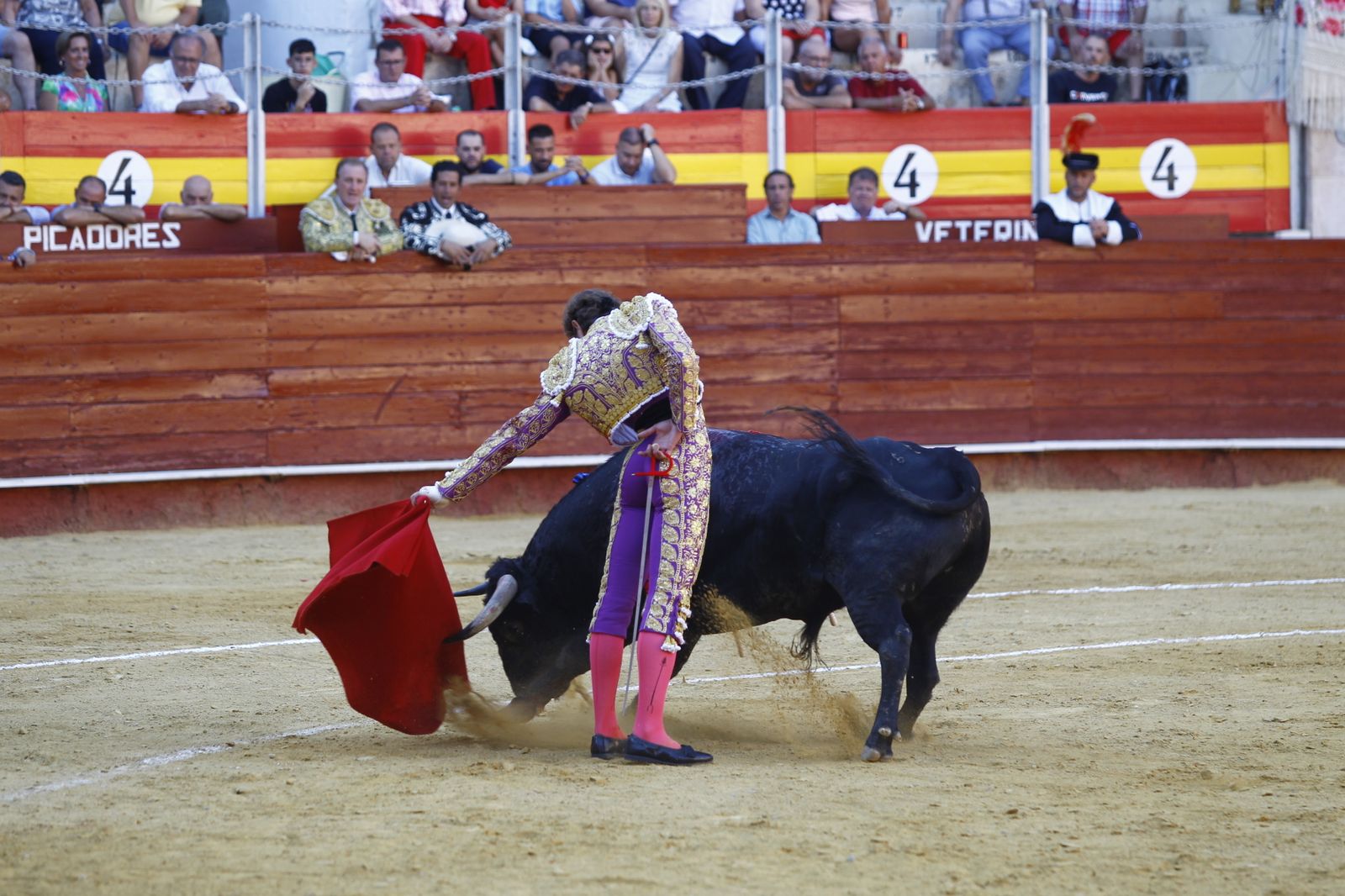 Fotogalería de la novillada de la Feria Taurina de Almería 2022