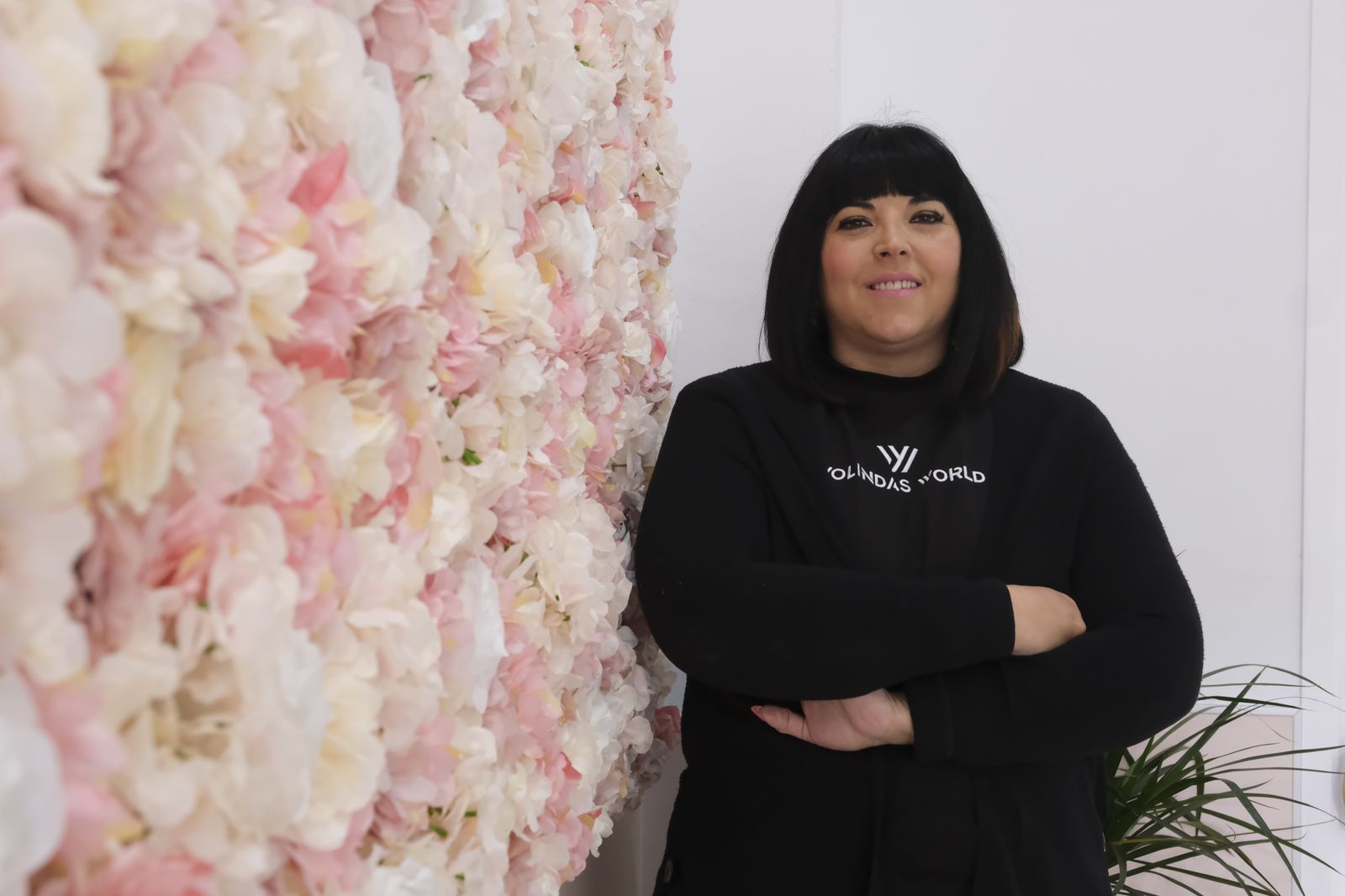 Charo Ureña en su nuevo espacio de estética en el barrio de Miralbaida