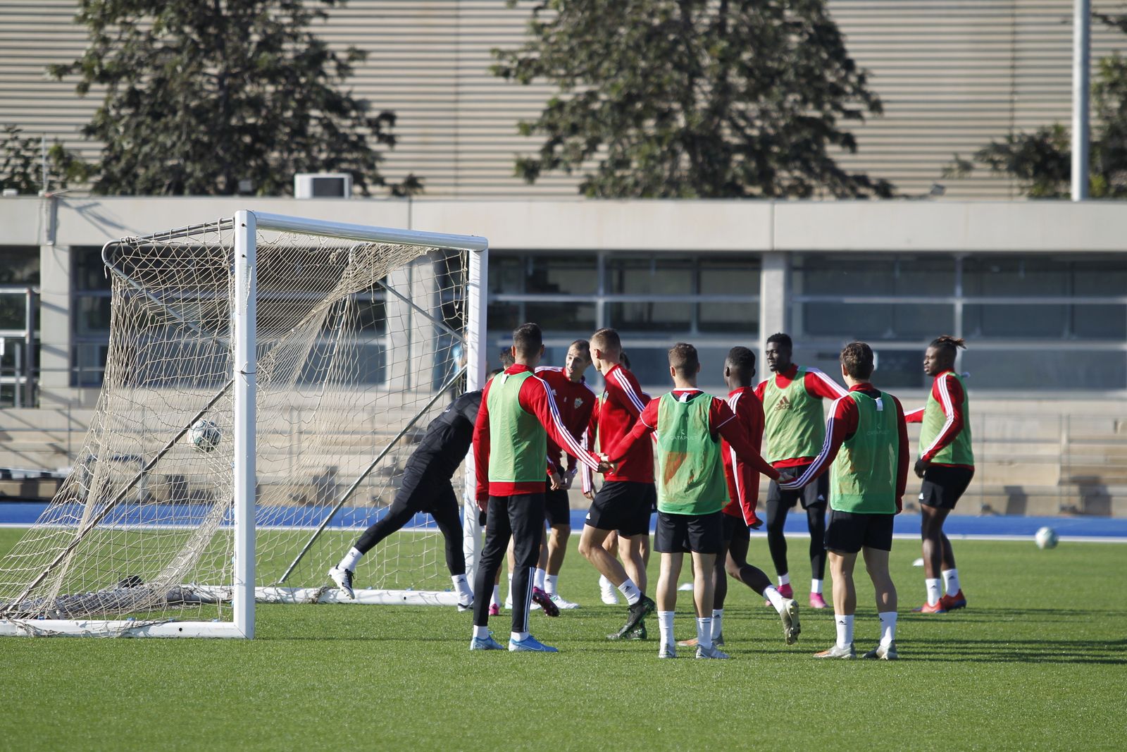 Fotogalería del entrenamiento del Almería previa al partido ante el Numancia