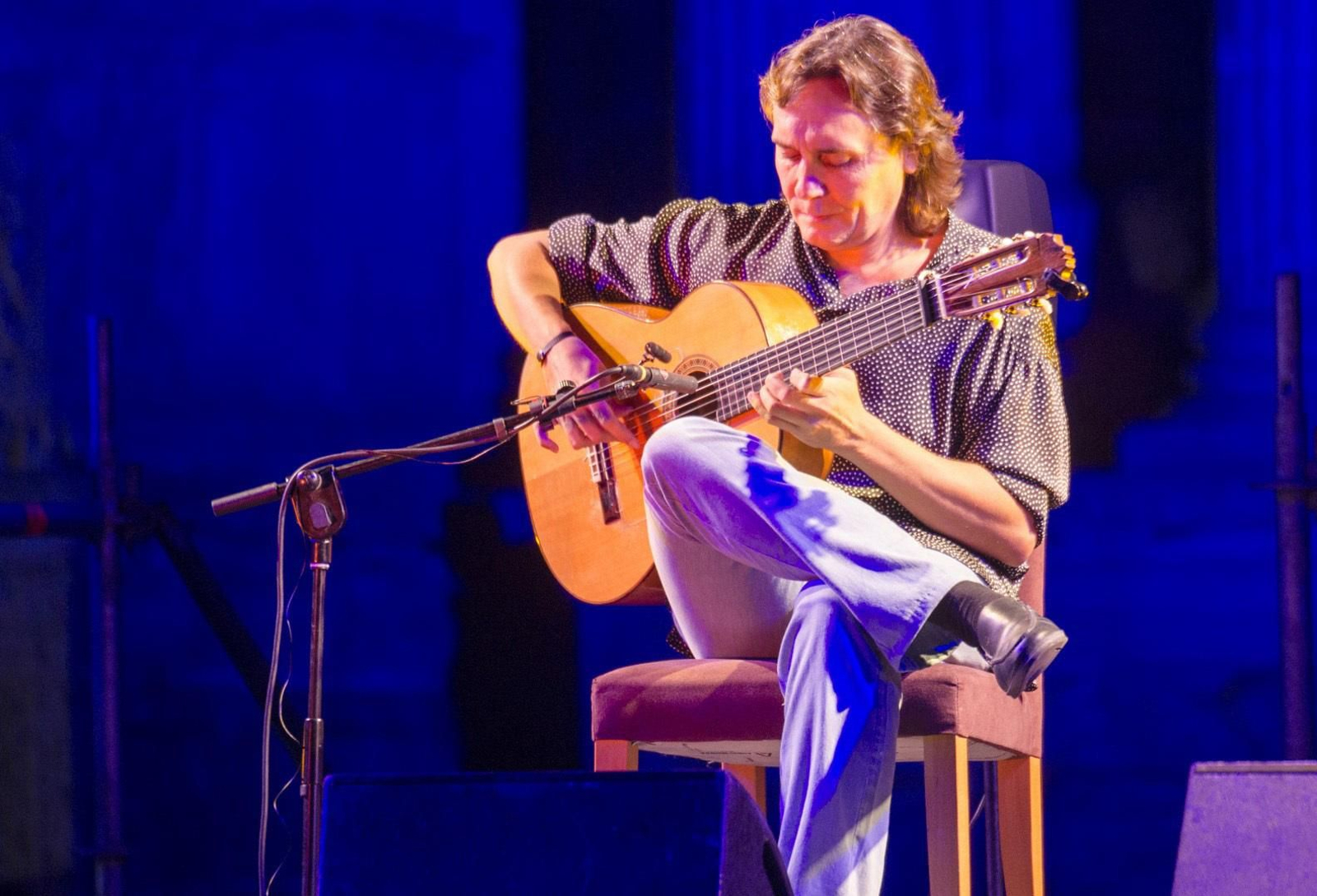 Vicente Amigo durante su actuación.