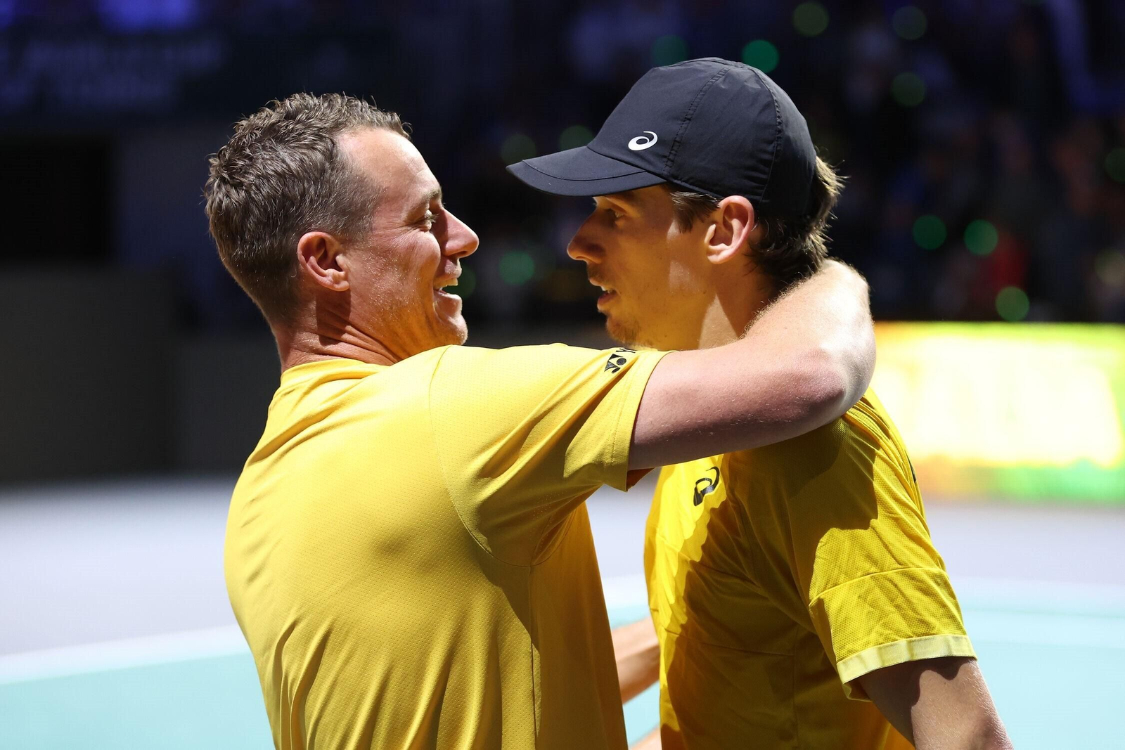 Hewitt, con De Miñaur. Hewitt, con De Miñaur.