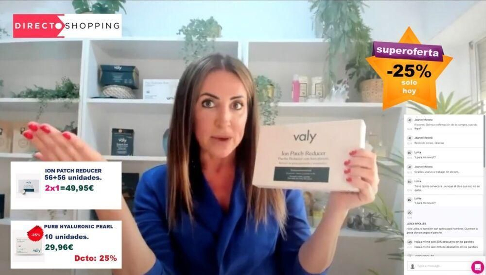 Captura de la plataforma Directo Shopping.