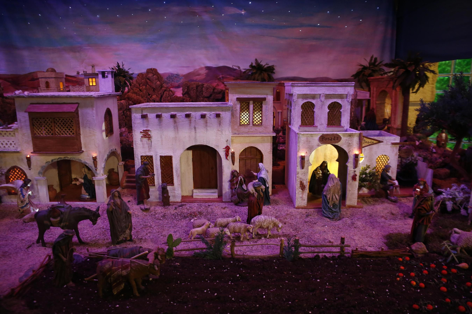 Imágenes de los belenes premiados de Granada.