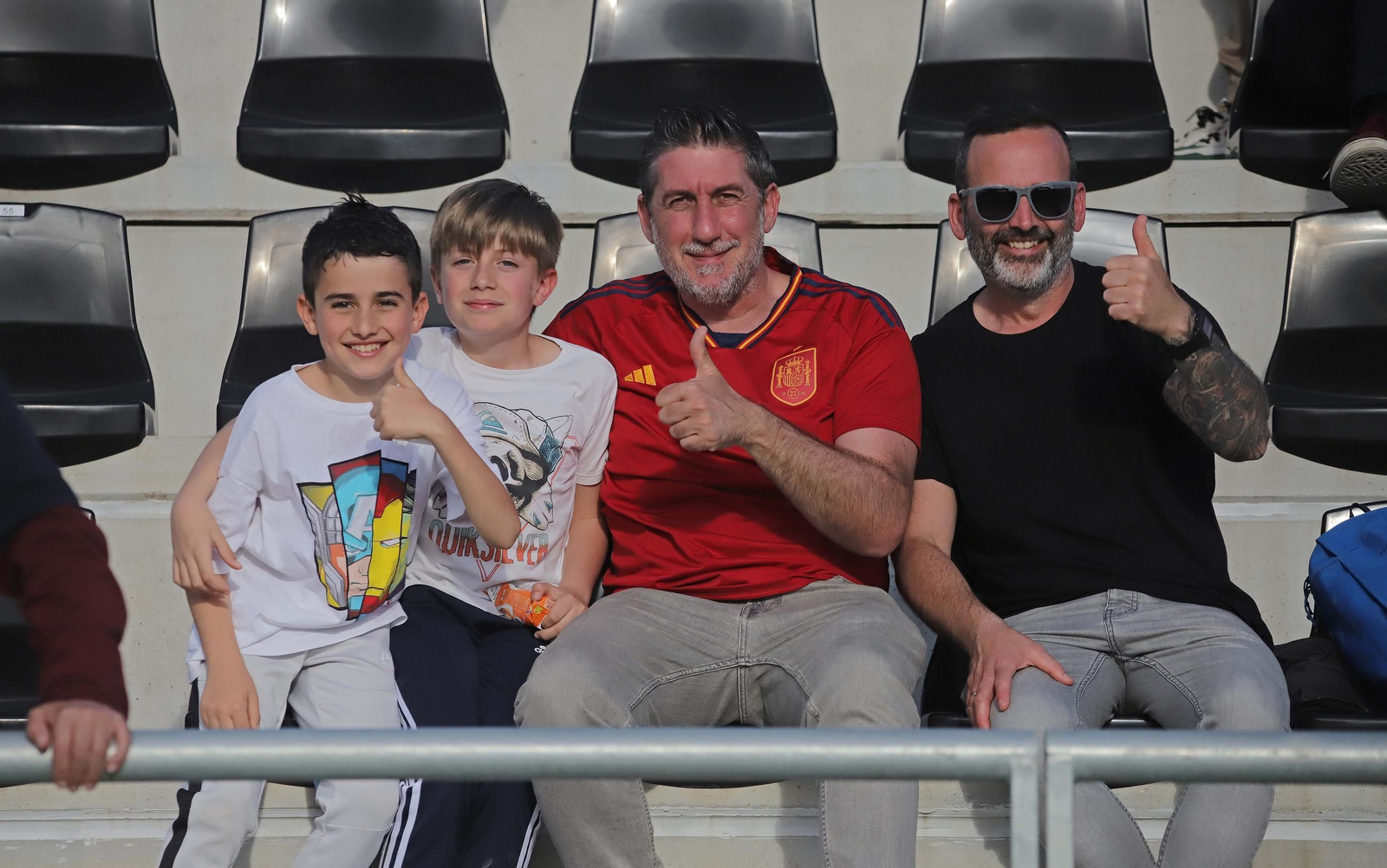 Búscate en el Ciudad de La Línea durante el Balona - Xerez Deportivo de Segunda Federación