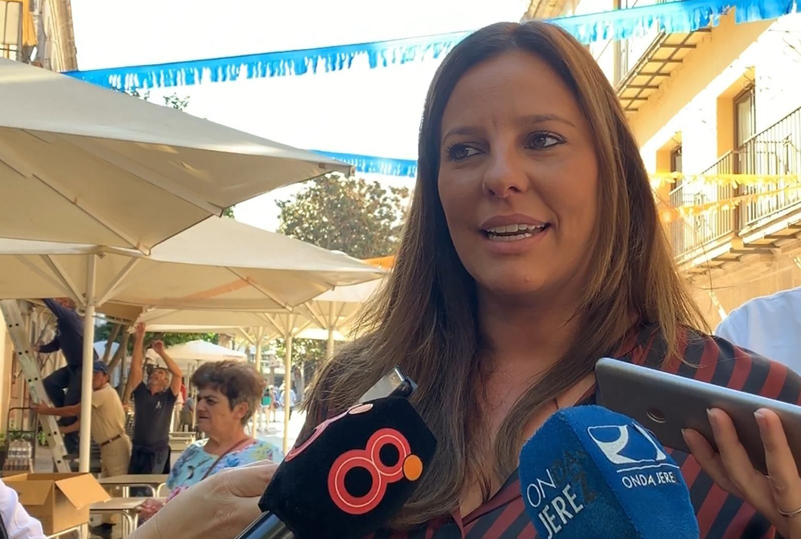 La concejala de Ciudadanos Estefanía Brazo. La concejala de Ciudadanos Estefanía Brazo.