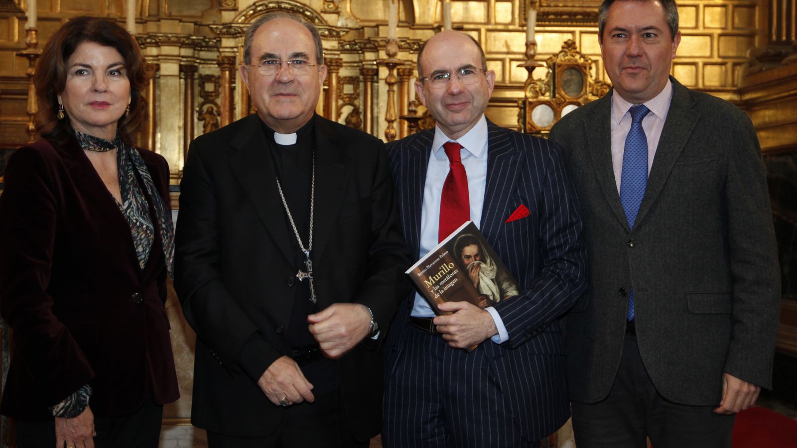 Navarrete (c), con el arzobispo (i) y Espadas (d).