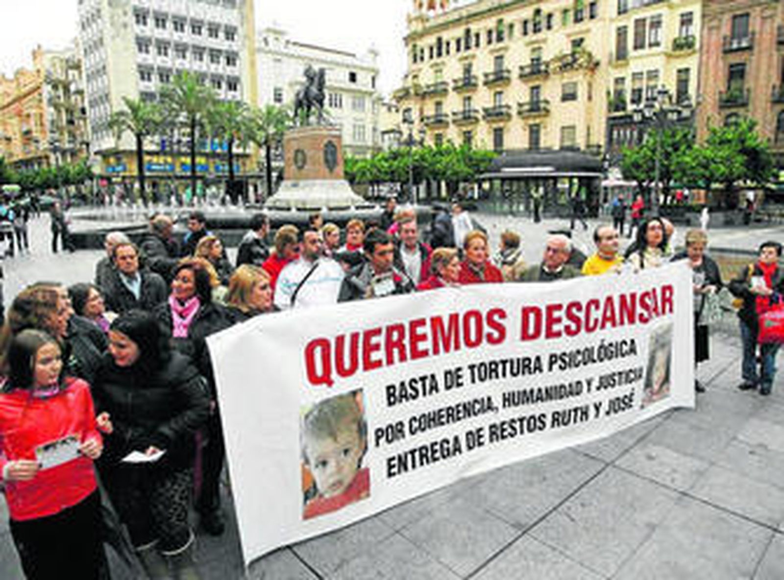 Acto organizado en noviembre de 2012 en Las Tendillas.
