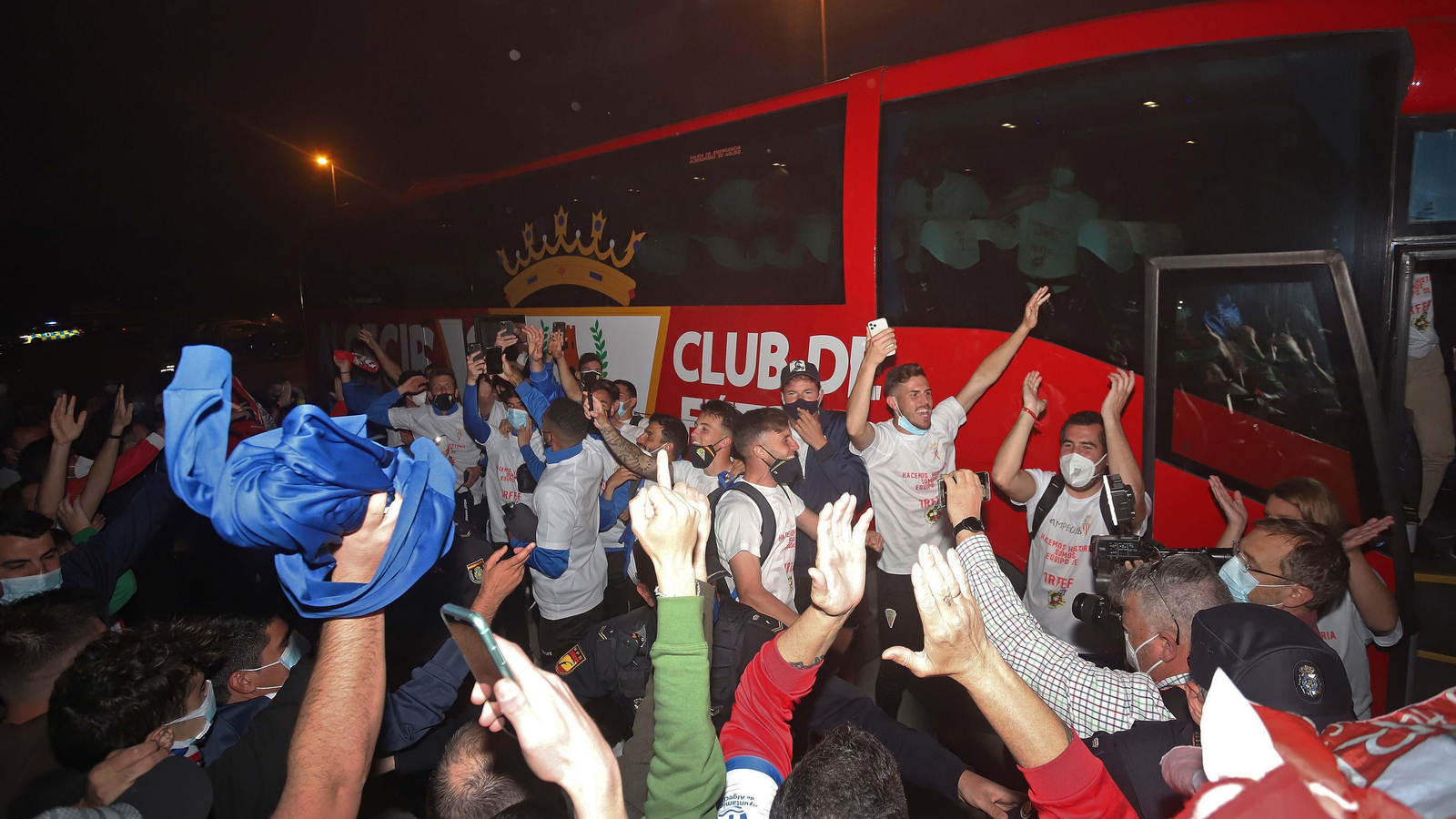 Fotos de la celebración del Algeciras CF
