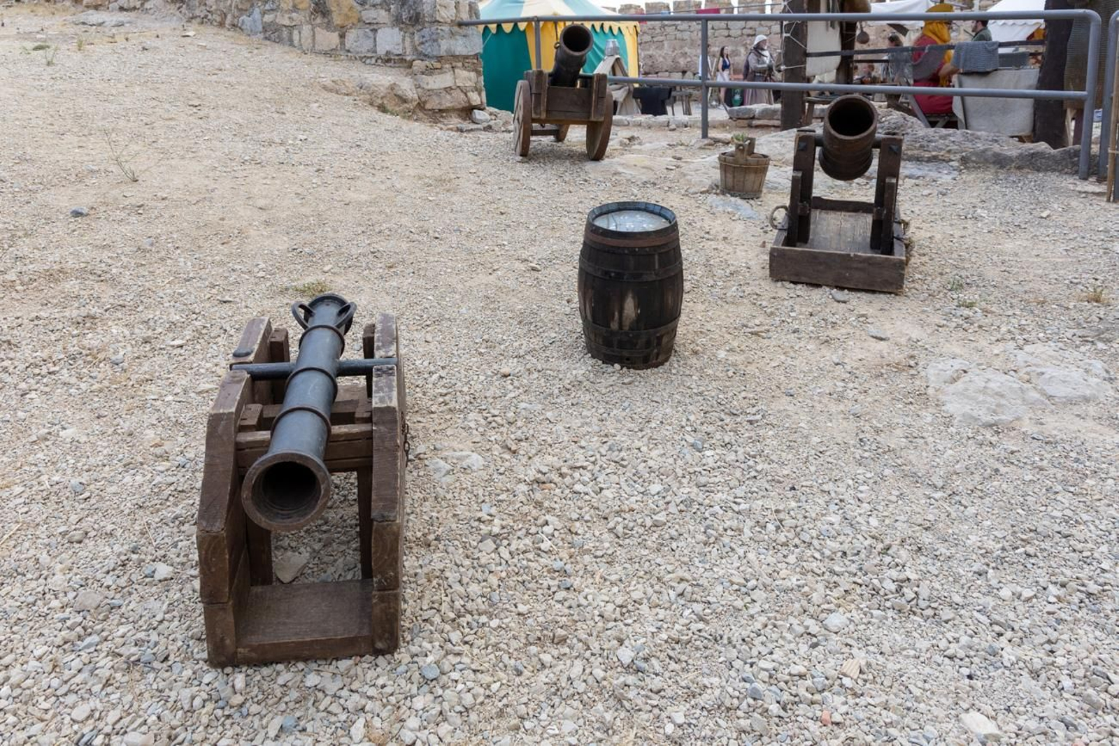 Moradores del Castillo de Jaén, recreación histórica de la Edad Media en el Cerro de Santa Catalina