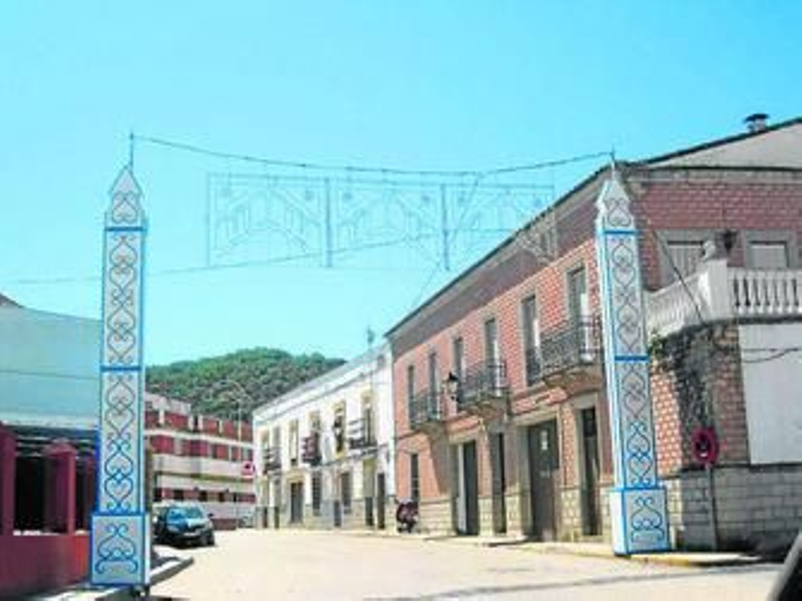 Todo está listo en El Repilado para celebrar las fiestas.