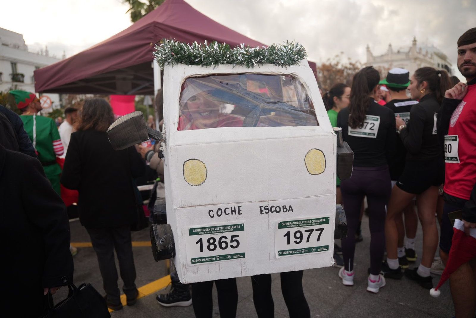 Imágenes de la XII Carrera San Silvestre Chiclanera