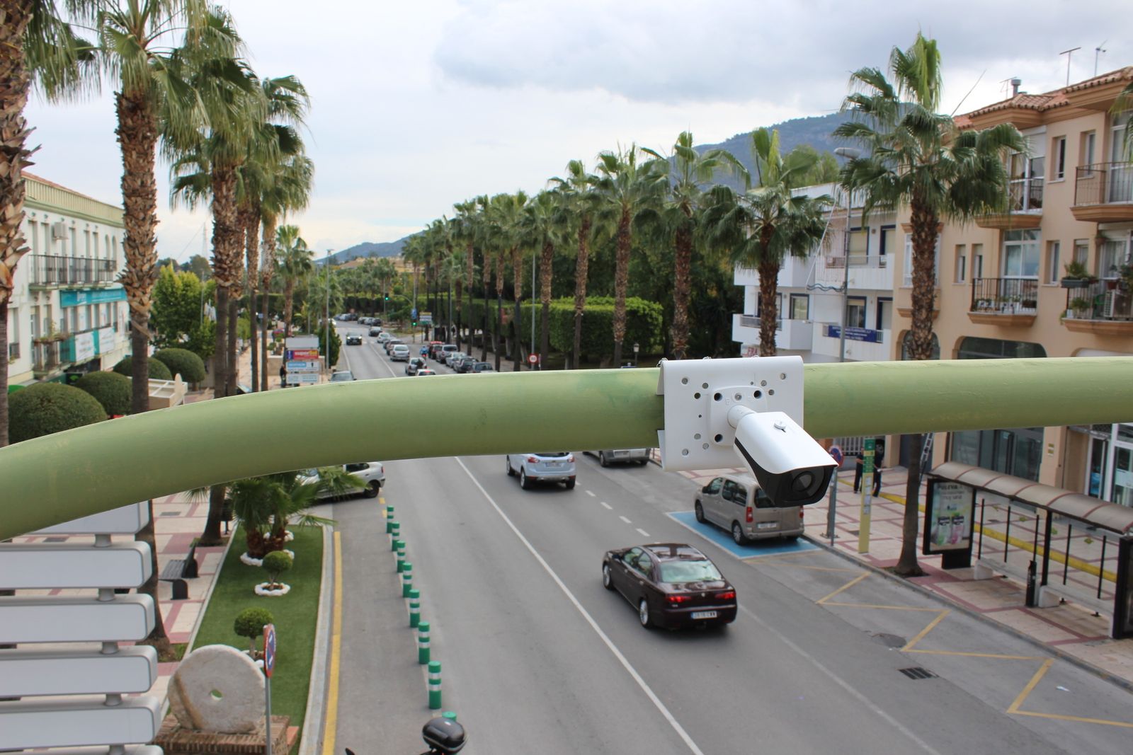 Cámaras en Alhaurín de la Torre para su gestión desde el Centro de Control de Tráfico.