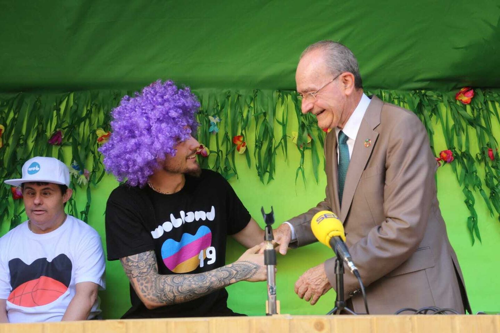 Las fotos de la visita de Juancho Hernangómez al Campus WOB CaixaBank