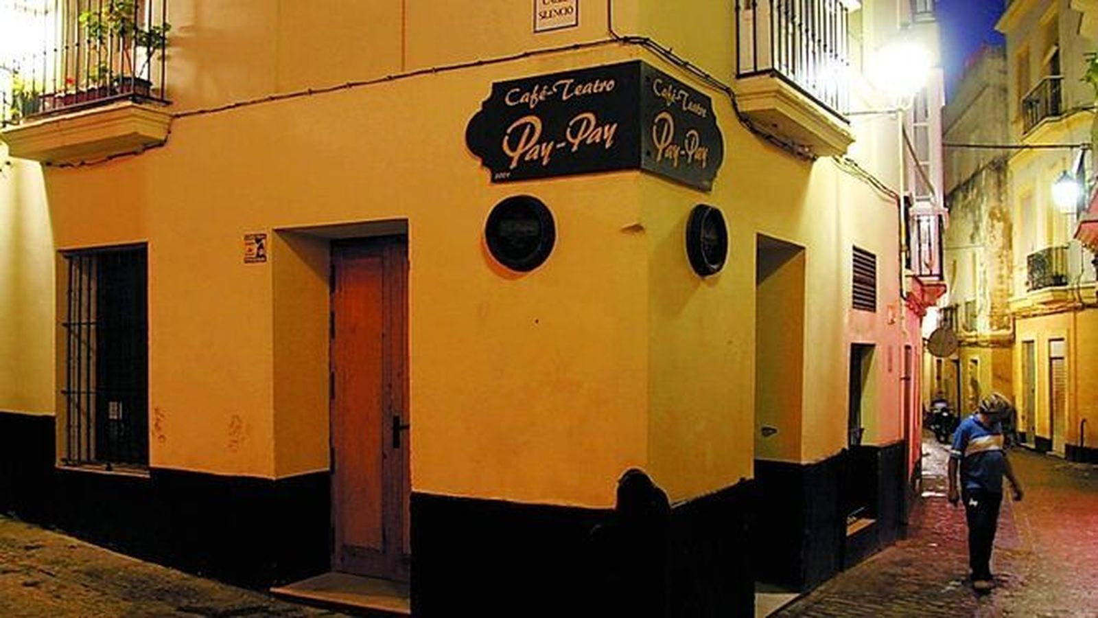 Una vista del café teatro Pay Pay.