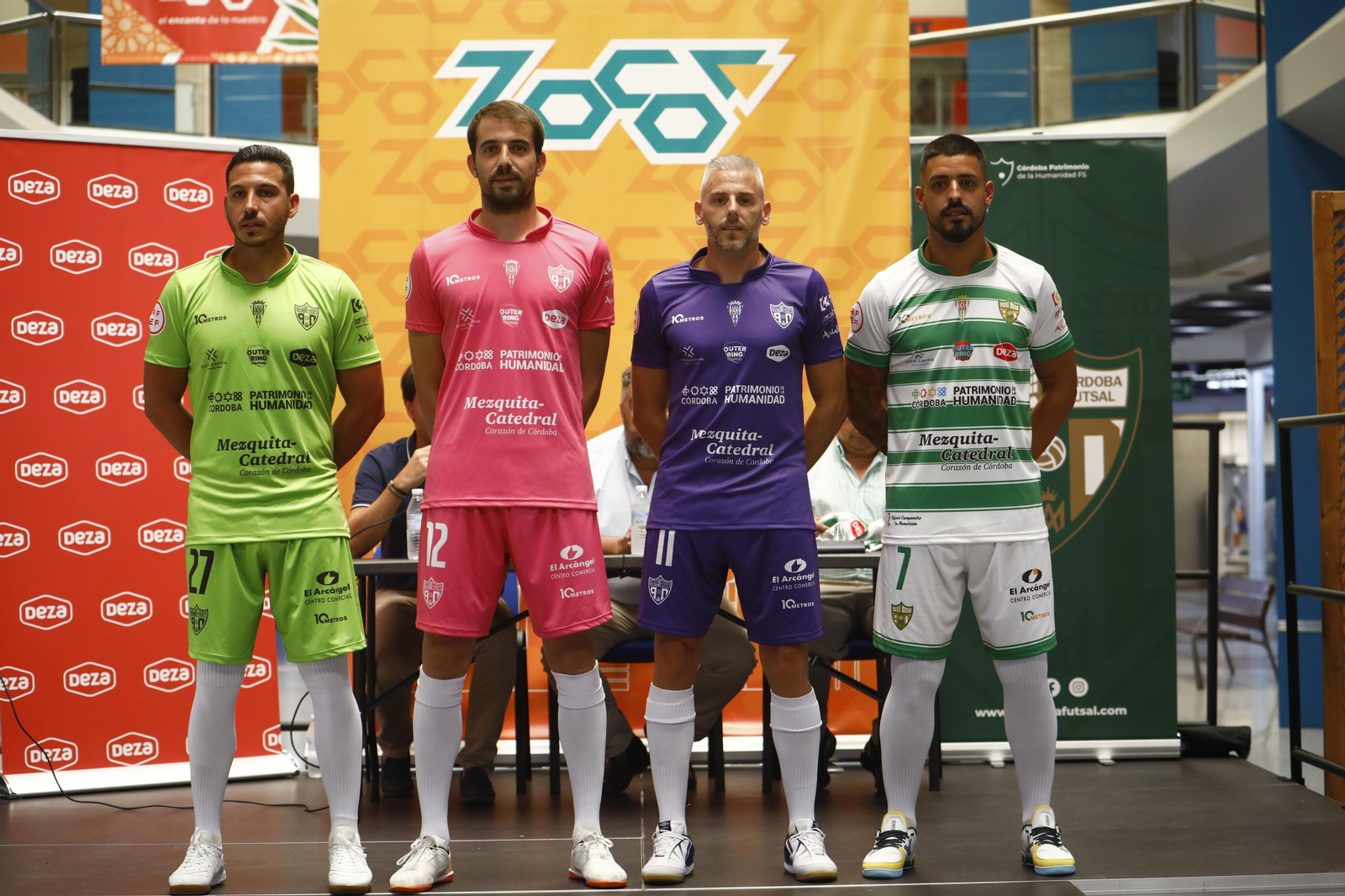 La presentación de las nuevas equipaciones del Córdoba Futsal, en imágenes