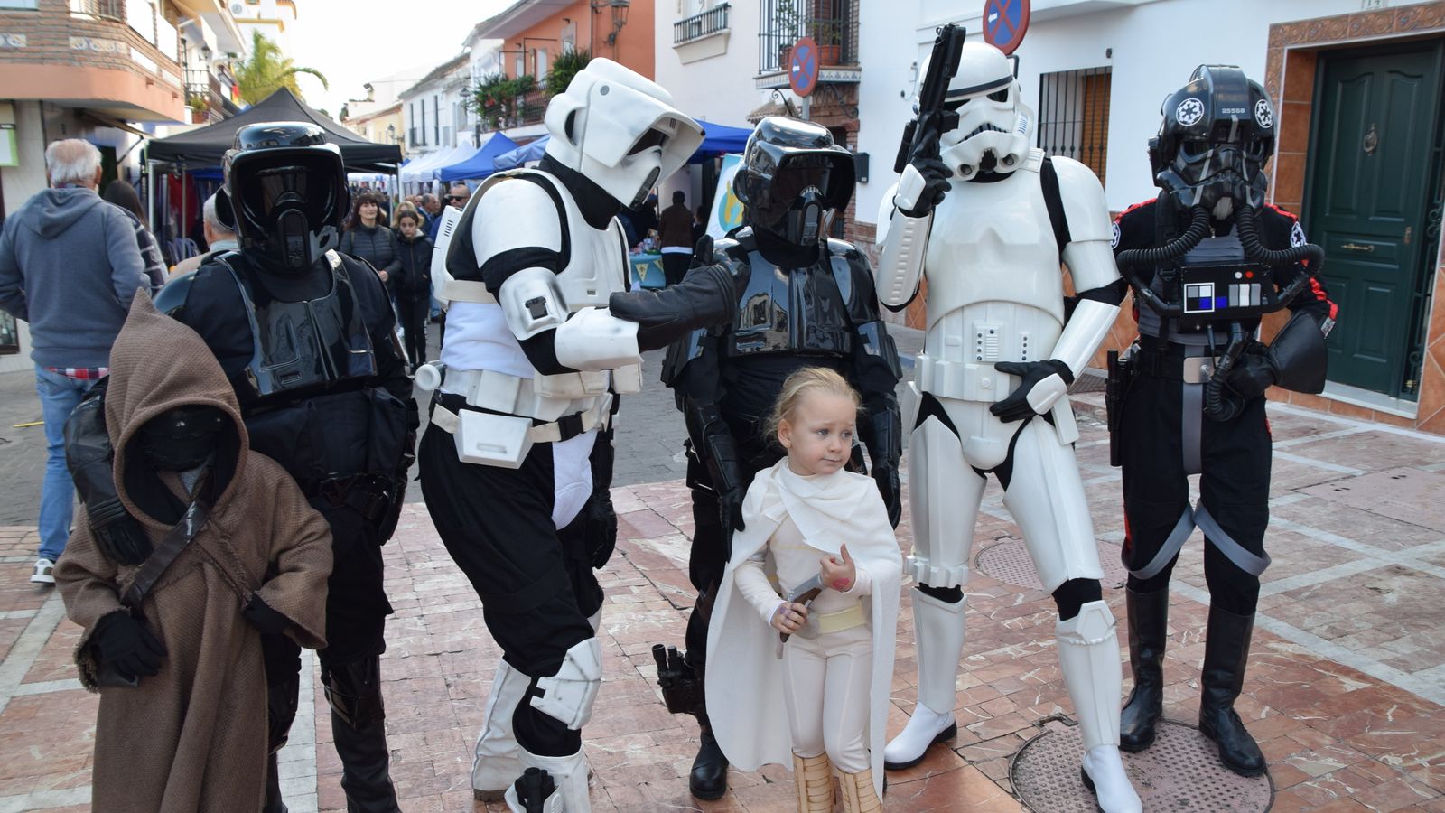 Tropas de 'Star Wars' en Alhaurín de la Torre.