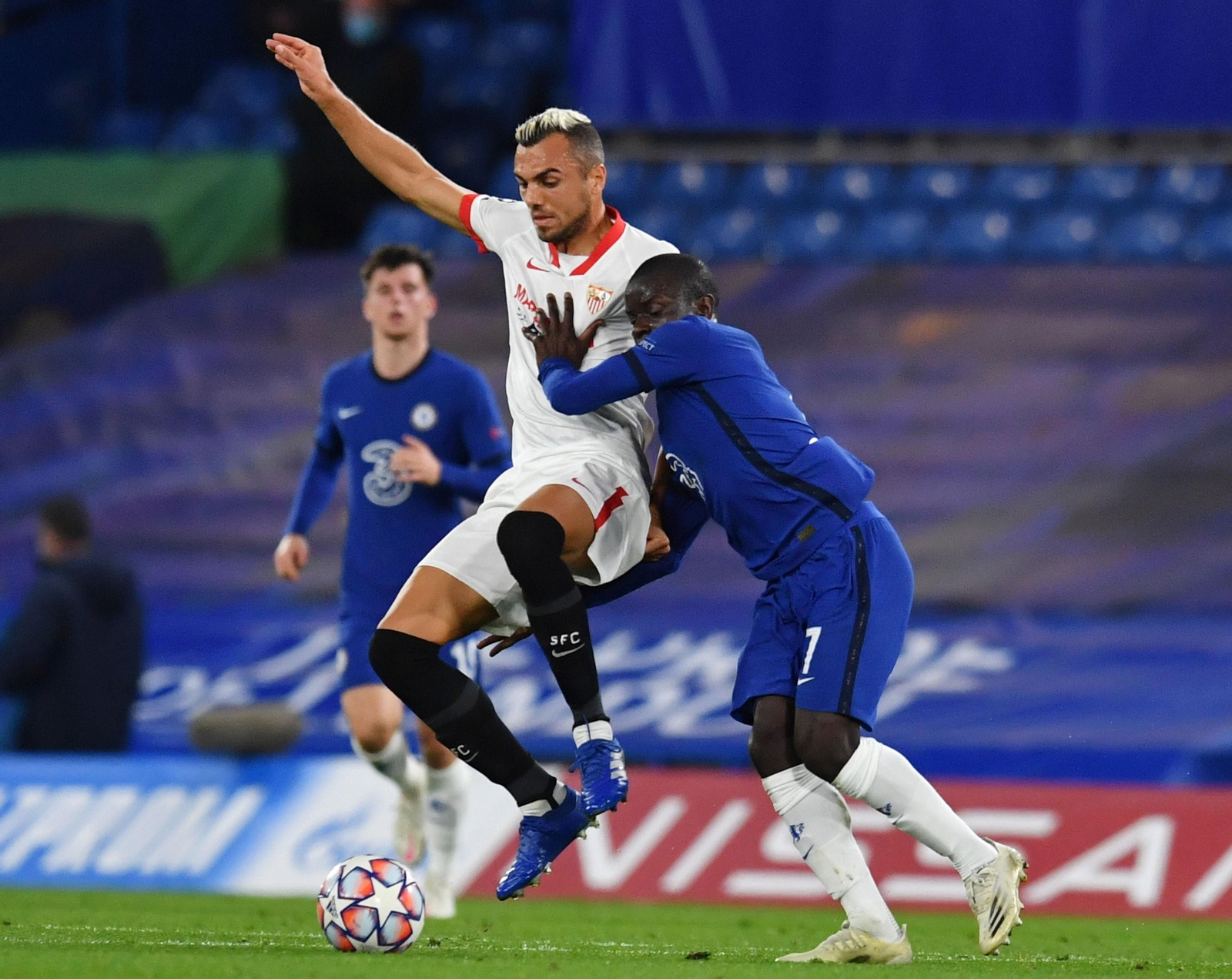 Las imágenes del Chelsea-Sevilla