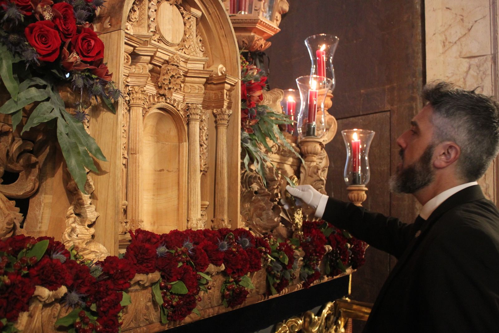 Las imágenes de las procesiones del Jueves Santo en Vélez Rubio