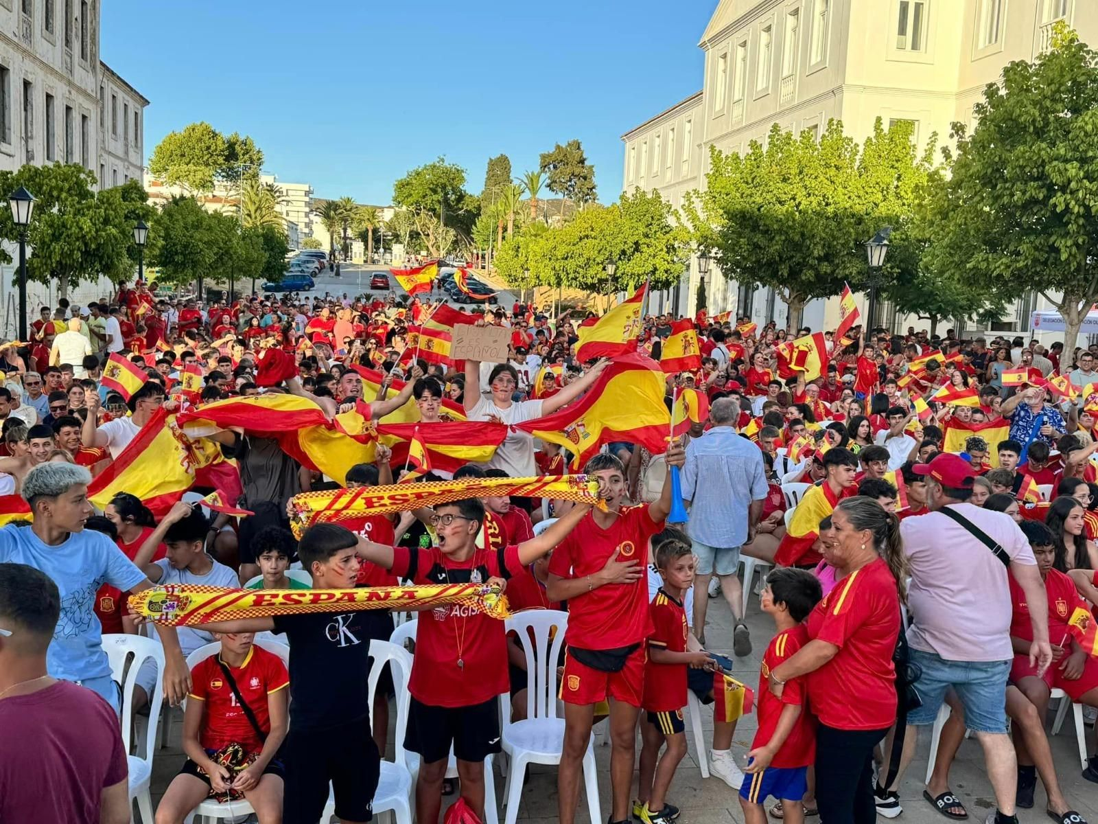 Así vivió el Campo de Gibraltar el España - Inglaterra de la Eurocopa