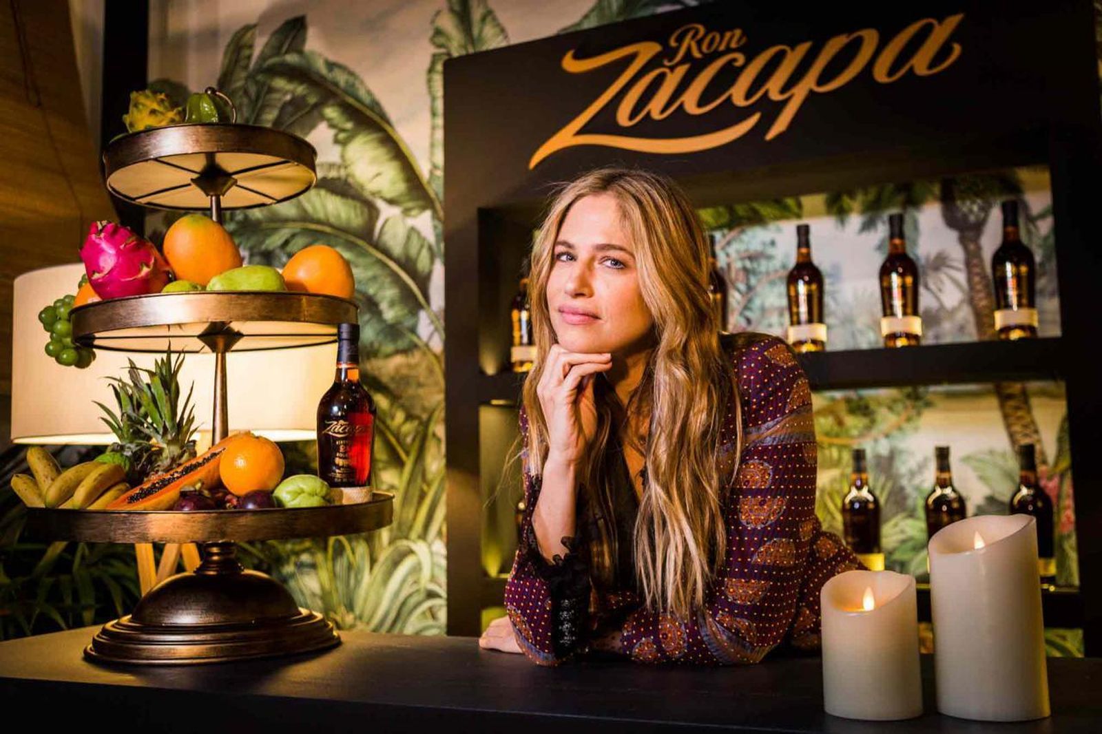 Martina, en el espacio de Ron Zacapa diseñado por ella en ARCO.