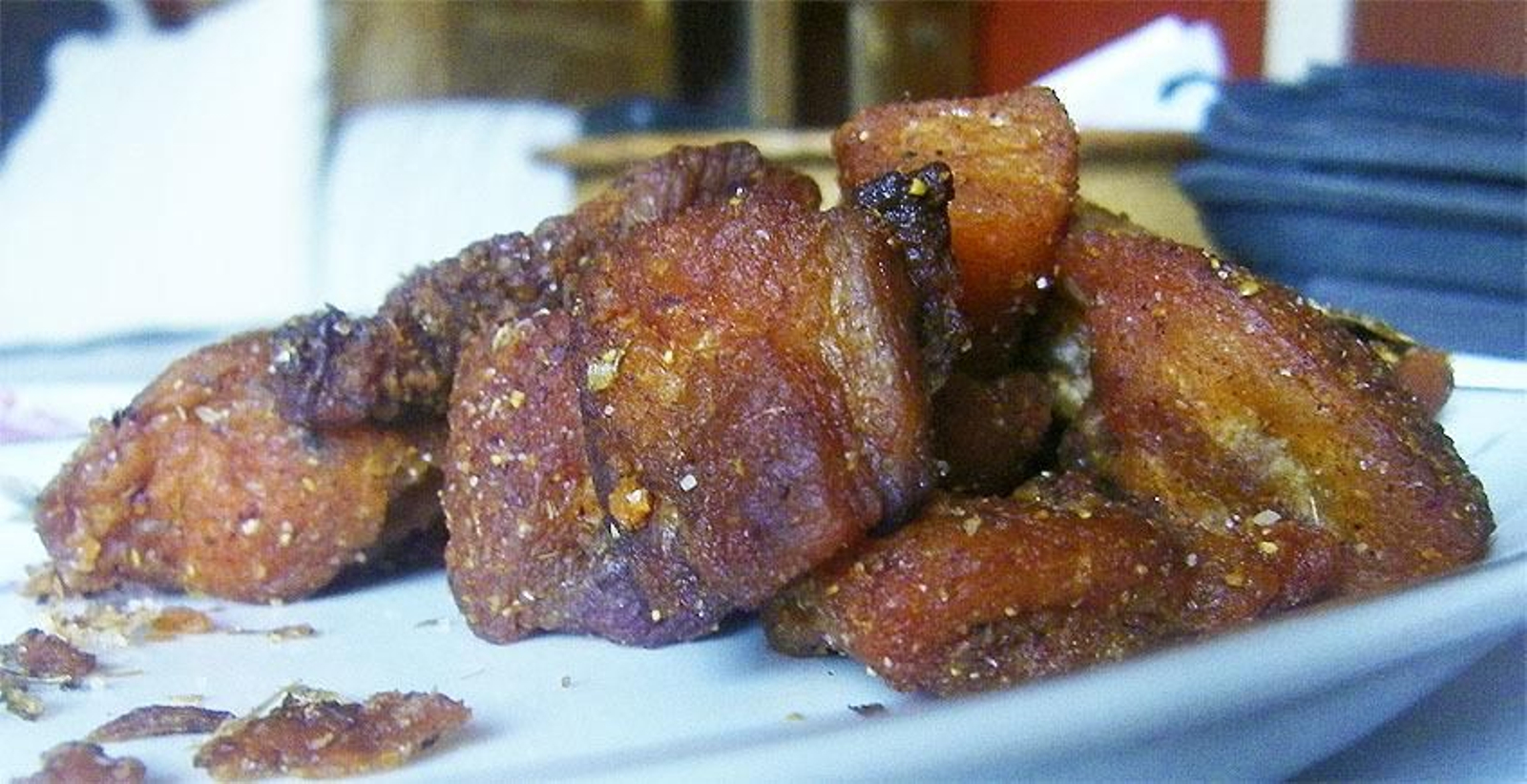 Chicharrones de la carnicería Roiz