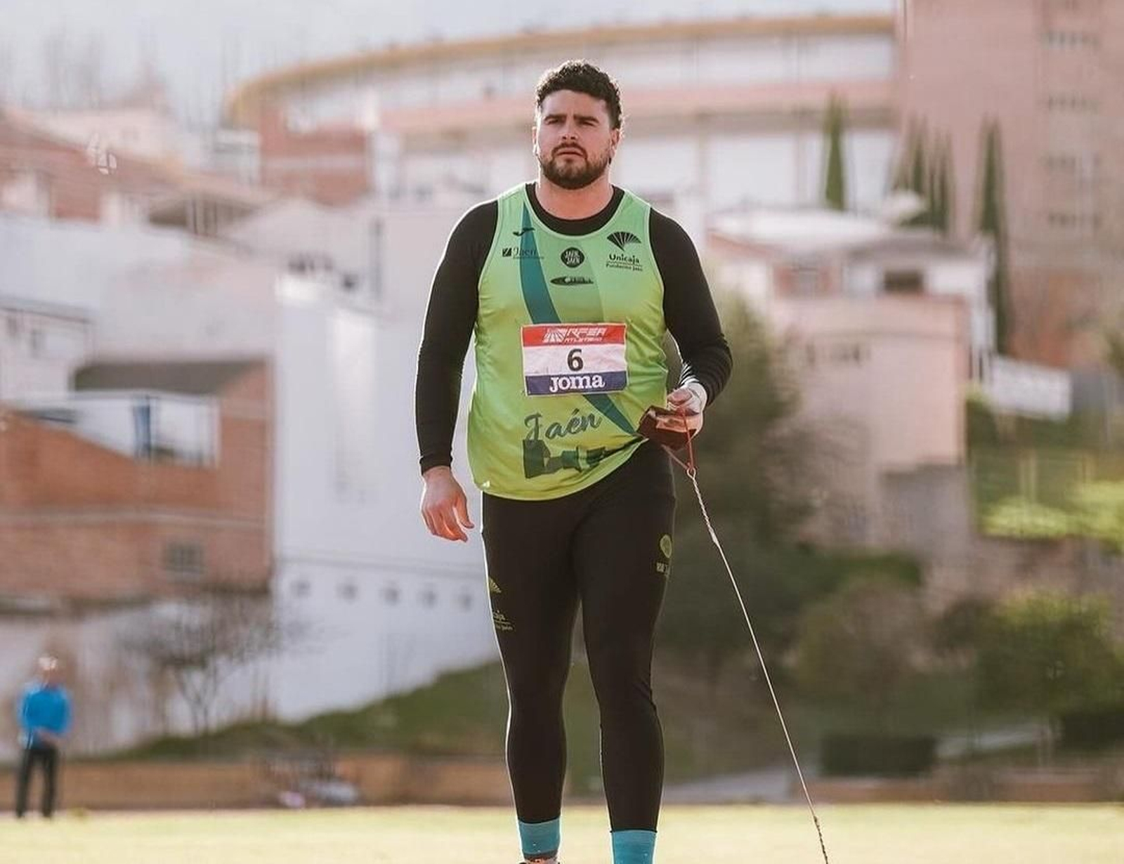 Alberto González, uno de los baluartes del atletismo jiennense.