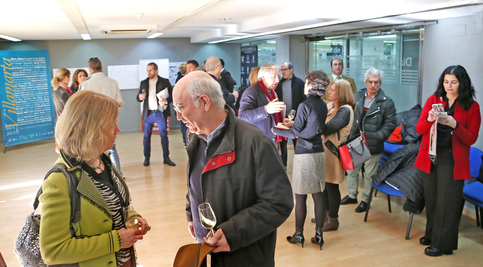 Francisco López conversa con la mezzosoprano Alexandra Rivas.