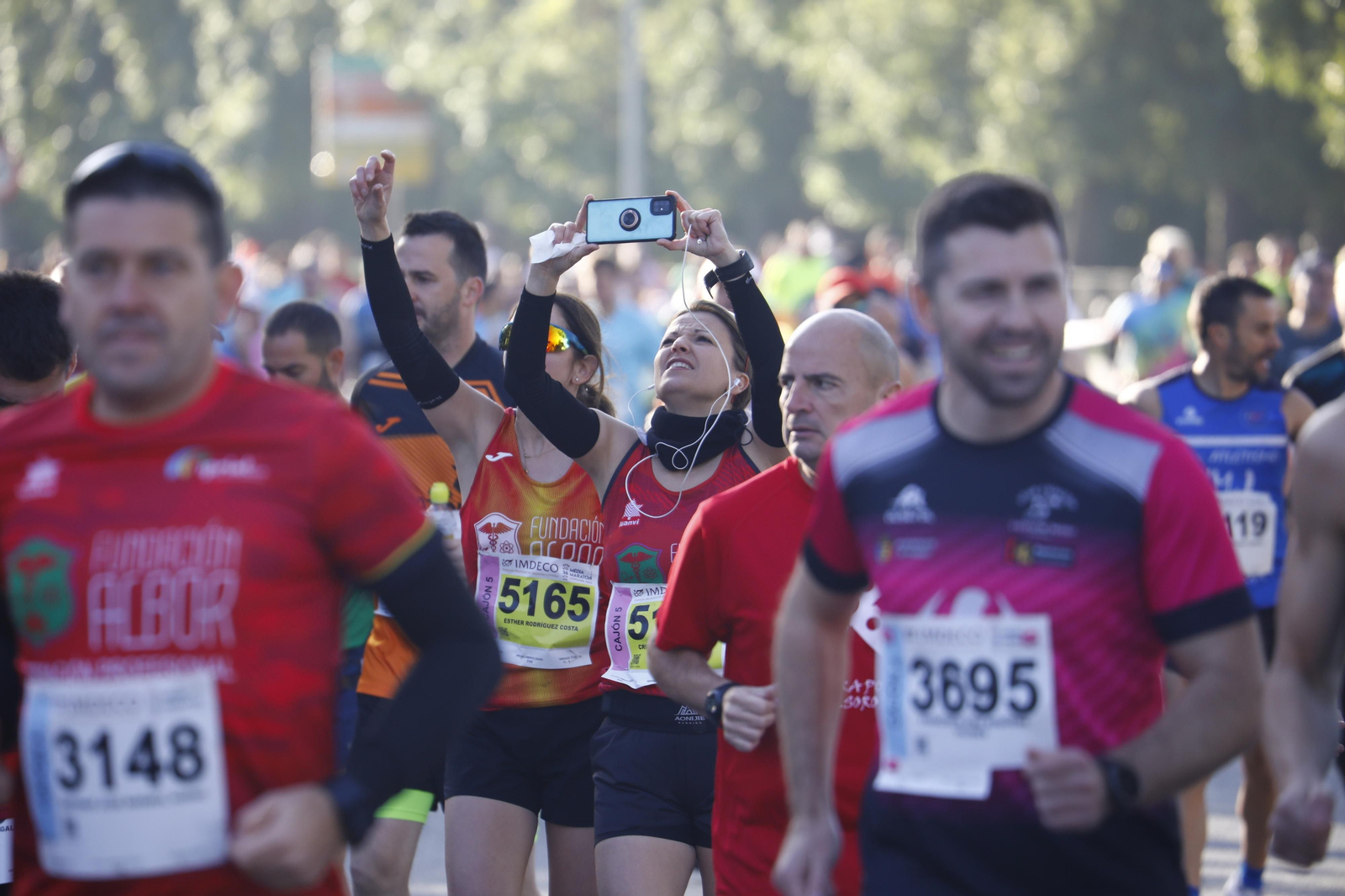 Las imágenes de la salida de la 36 Media Maratón de Córdoba