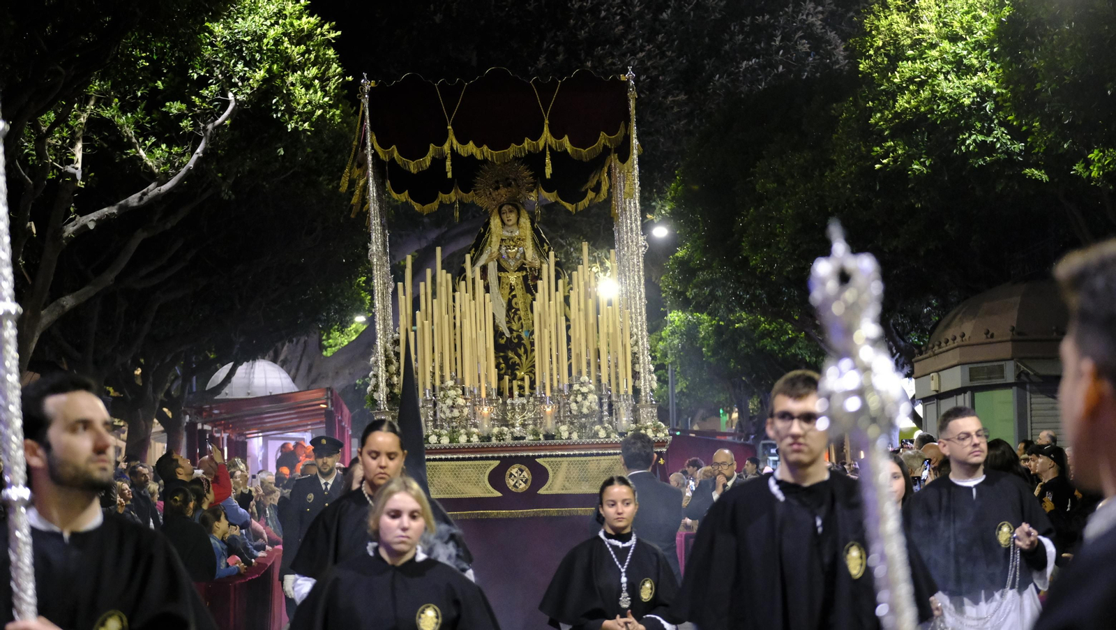 Procesión de Rosario del Mar, en imágenes