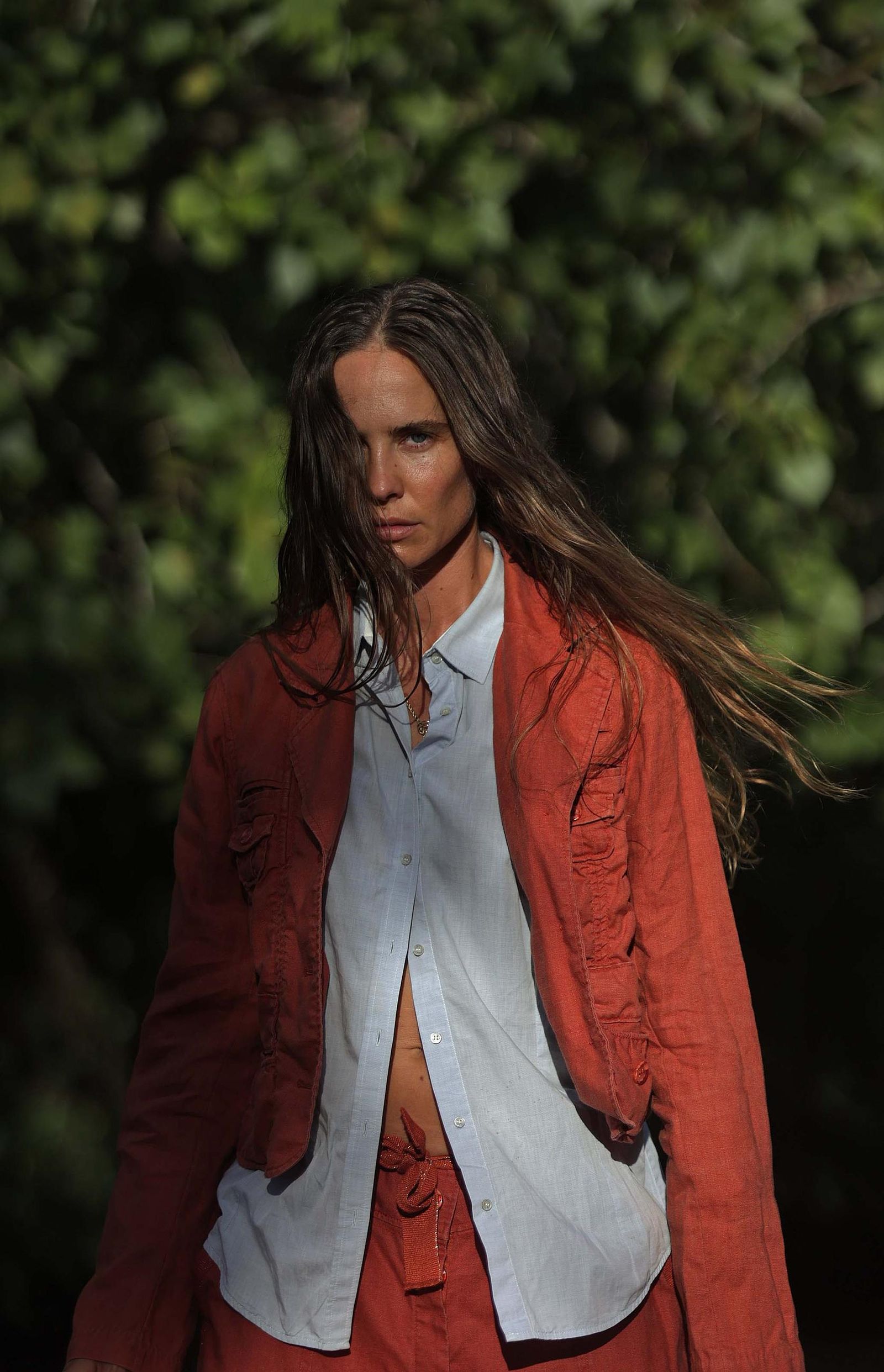 Fotos de Brisa Fenoy en la zona de Getares en Algeciras