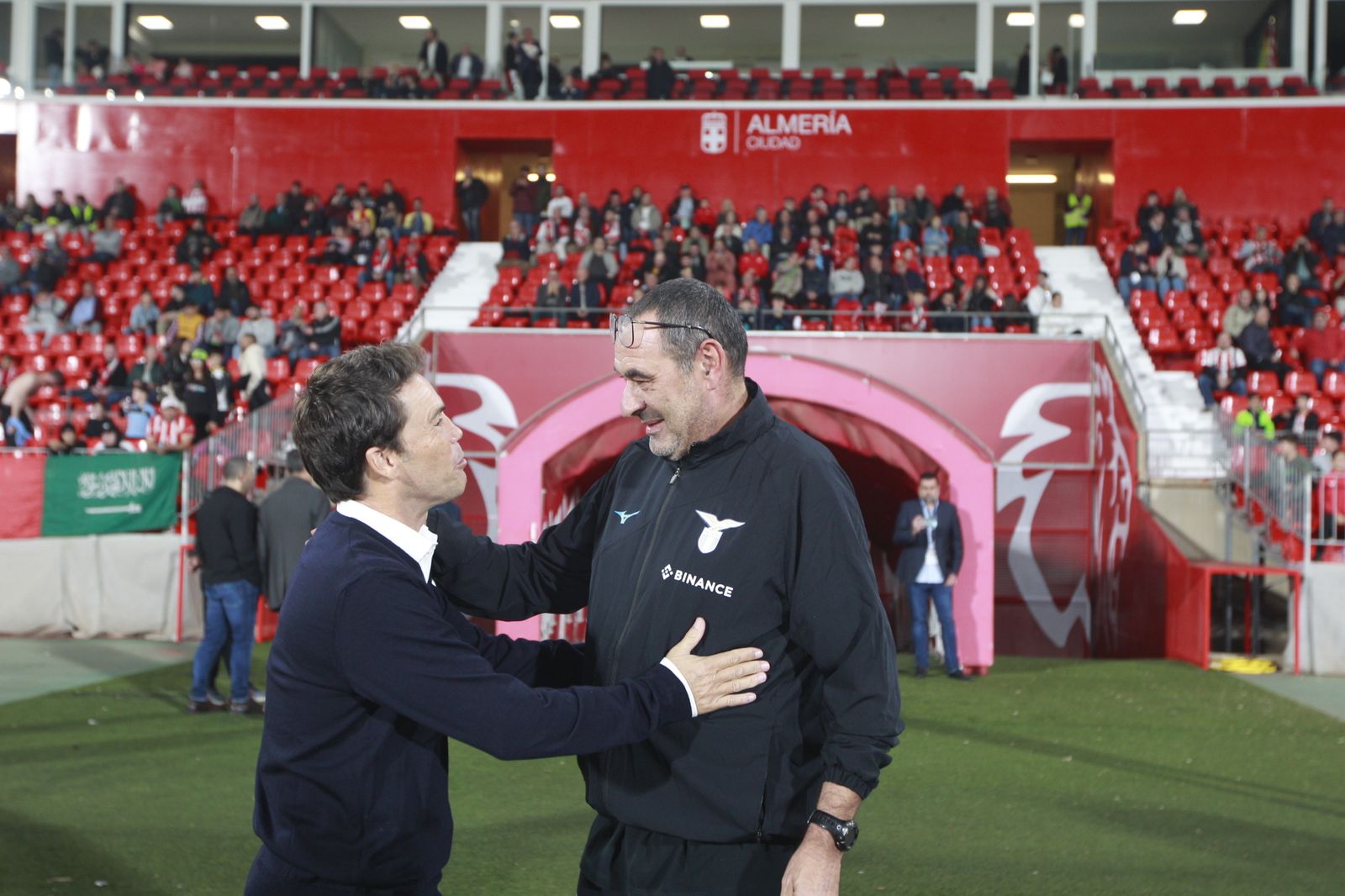 Imágenes del partido de fútbol amistoso U.D. Almería-Lazio