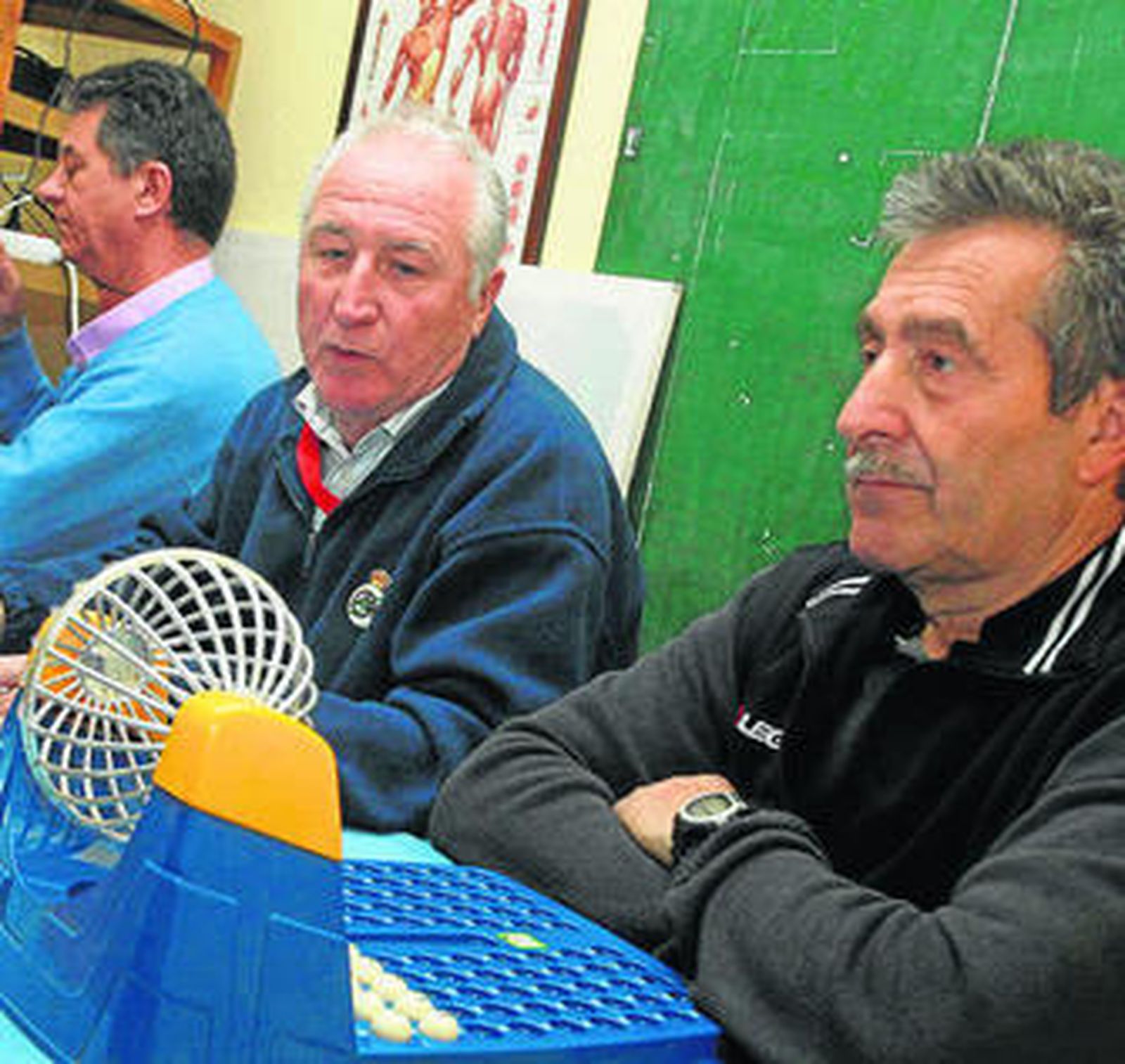 Un momento del sorteo, que tuvo lugar ayer.