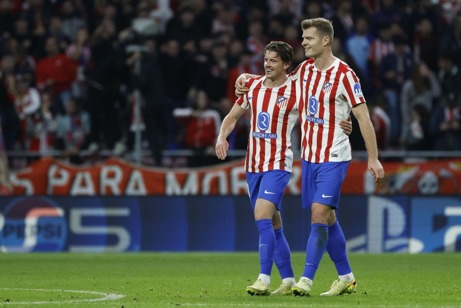 Las imágenes del Atlético de Madrid-Unión Saint-Gilloise
