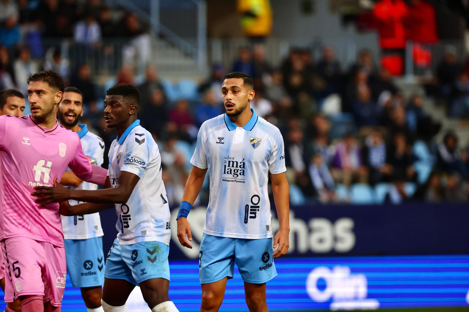 El Málaga CF - Eldense, en fotos